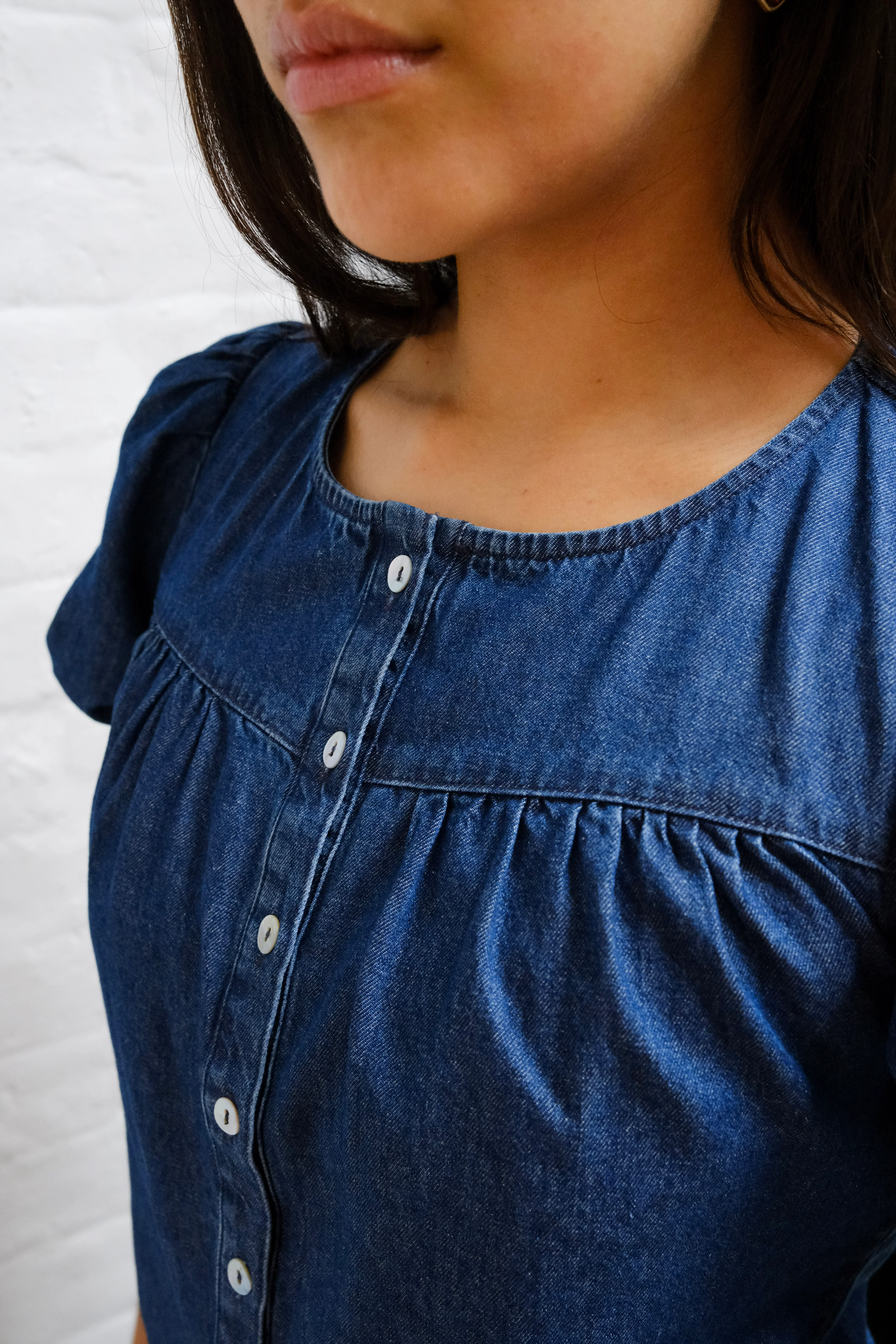 Perdie Blouse - Indigo - Image 10