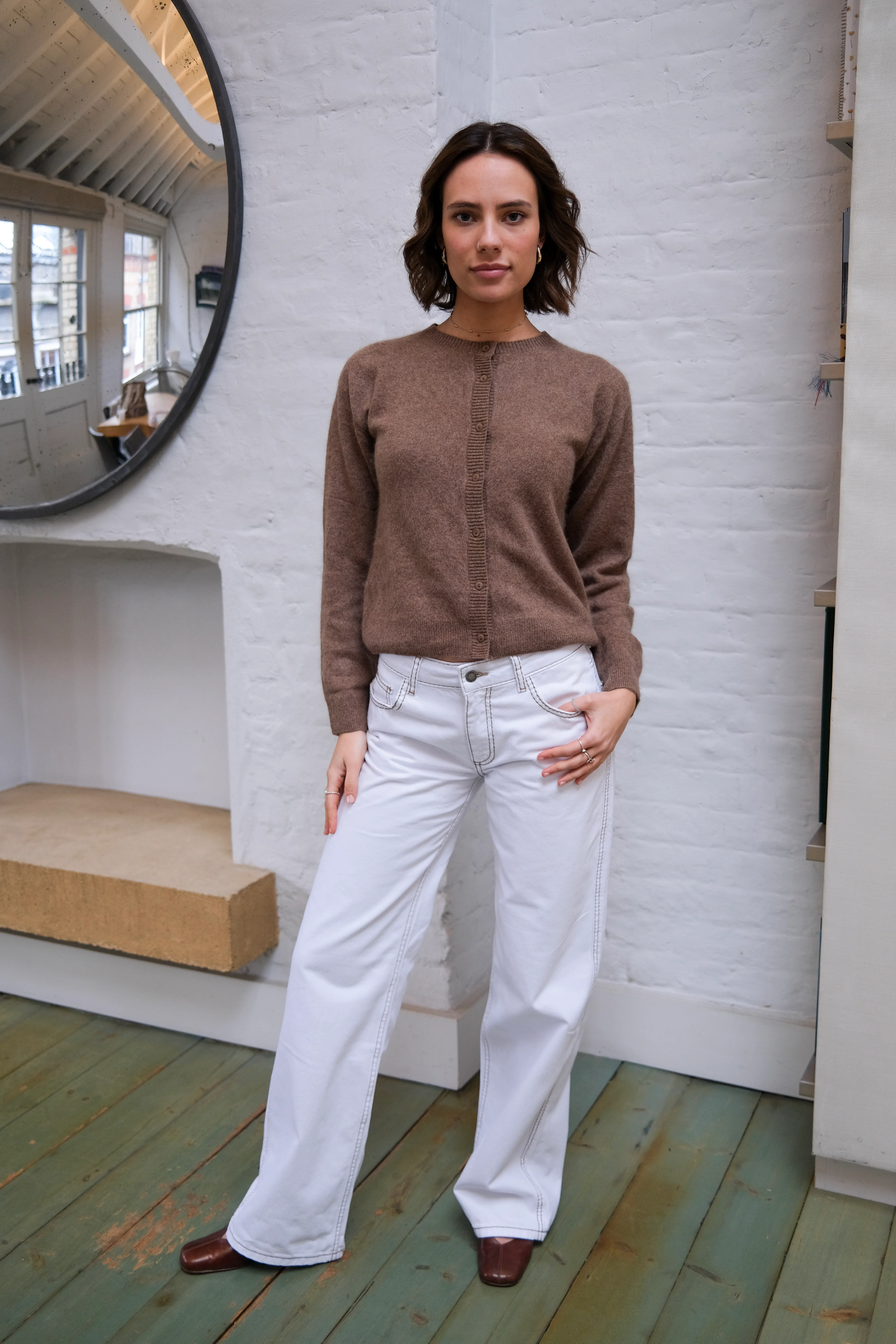 Isla Cardigan - Brown - Image 2