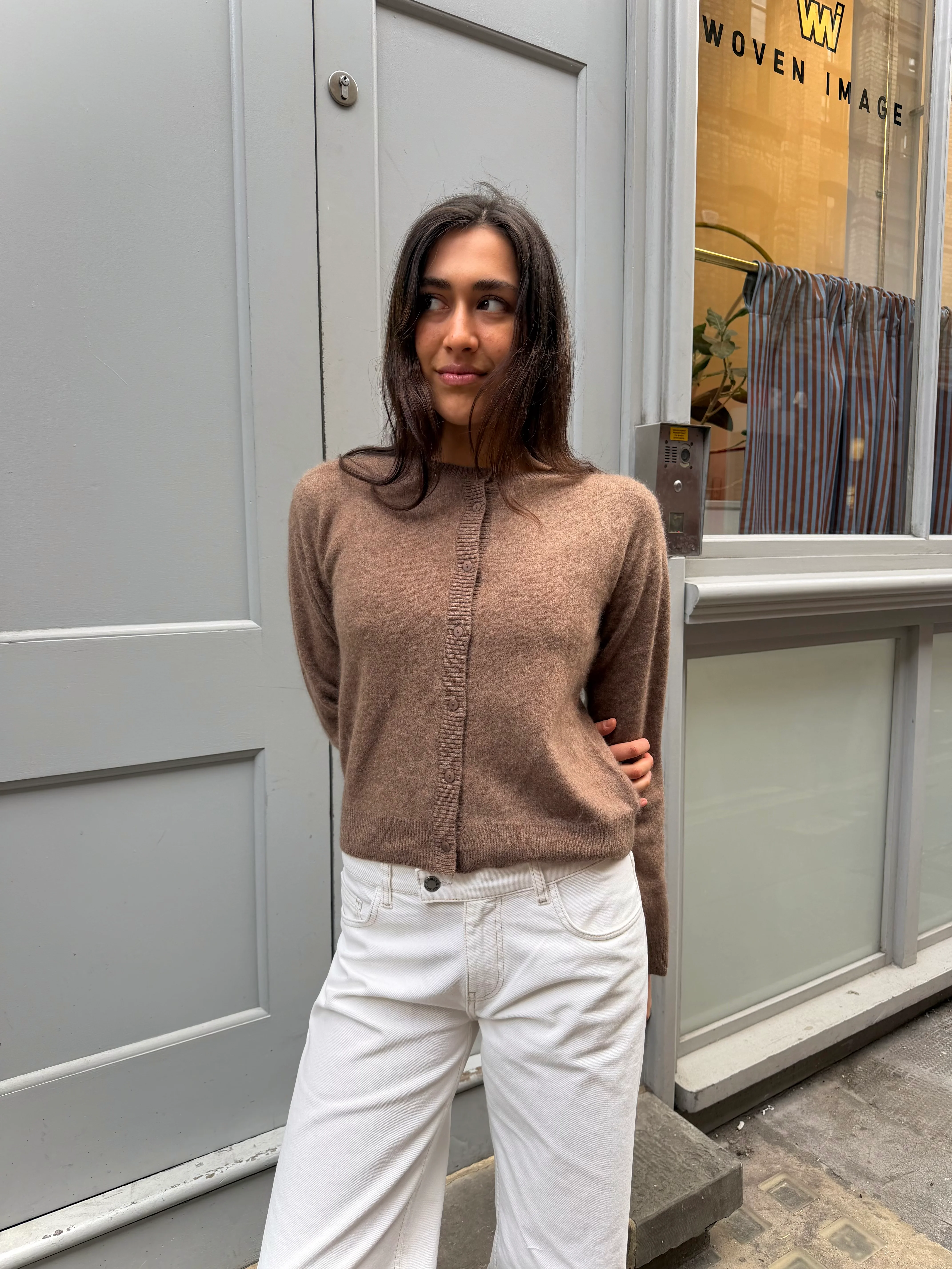Isla Cardigan - Brown - Image 3