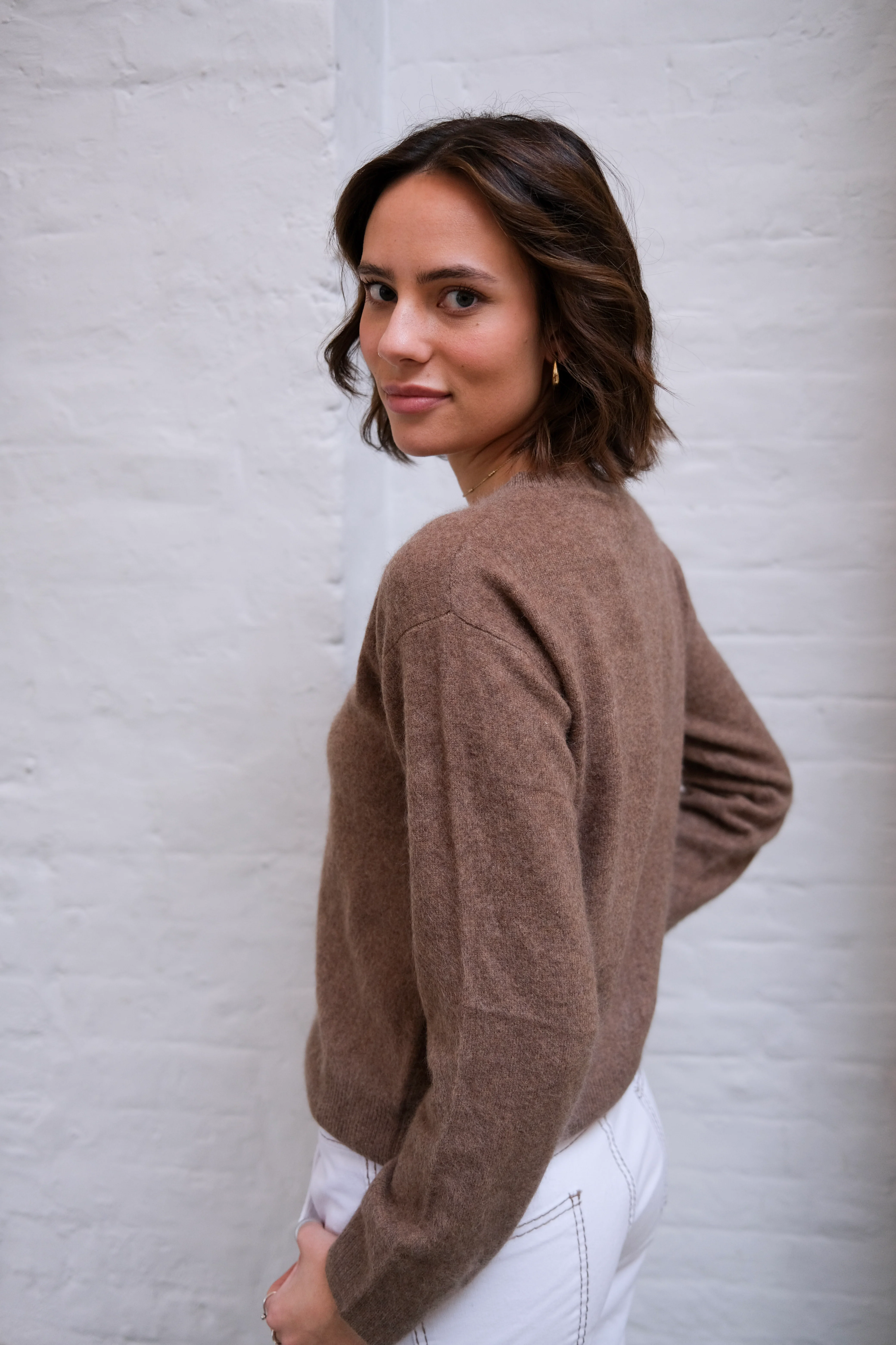 Isla Cardigan - Brown - Image 4