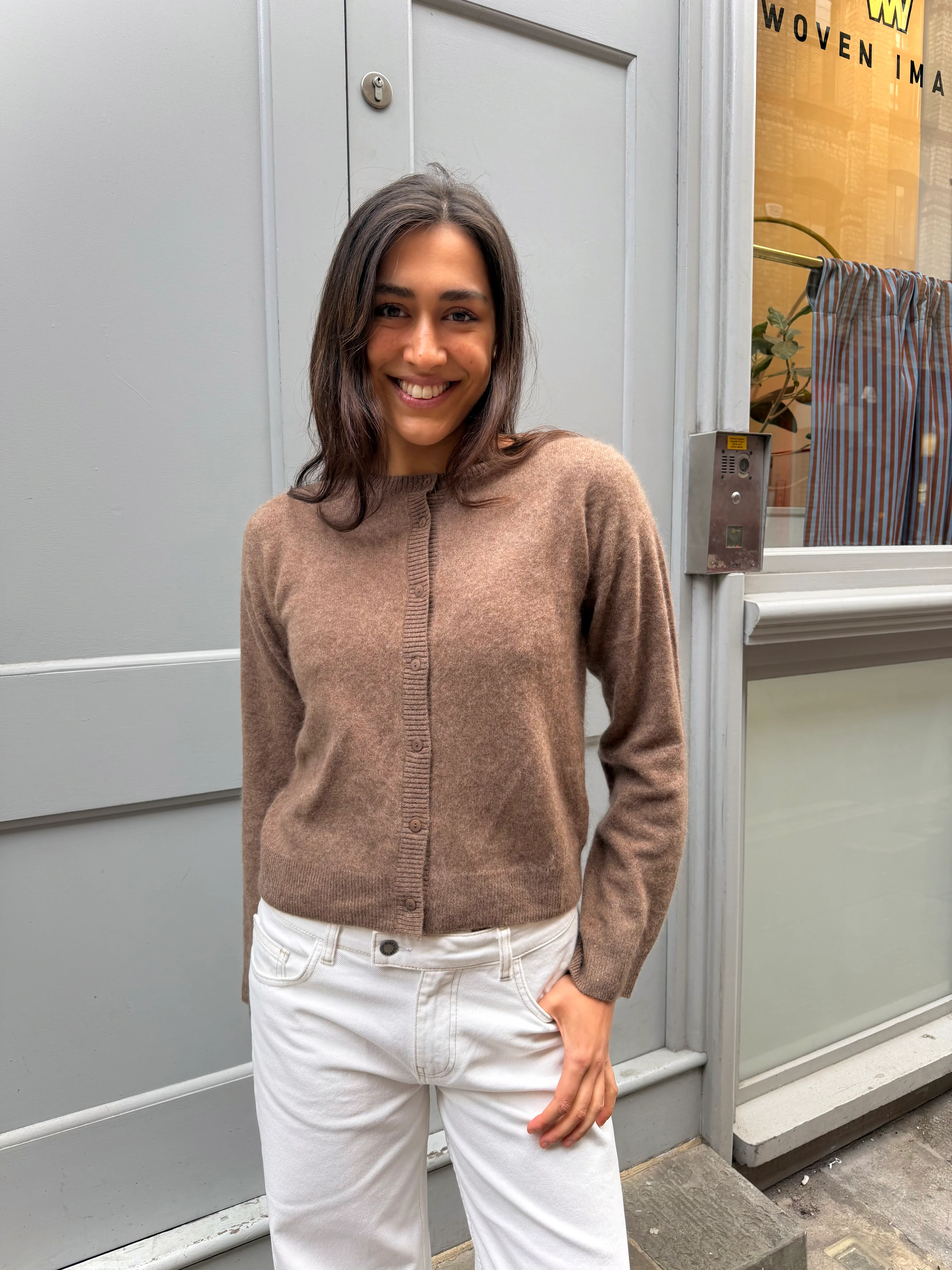 Isla Cardigan - Brown - Image 6