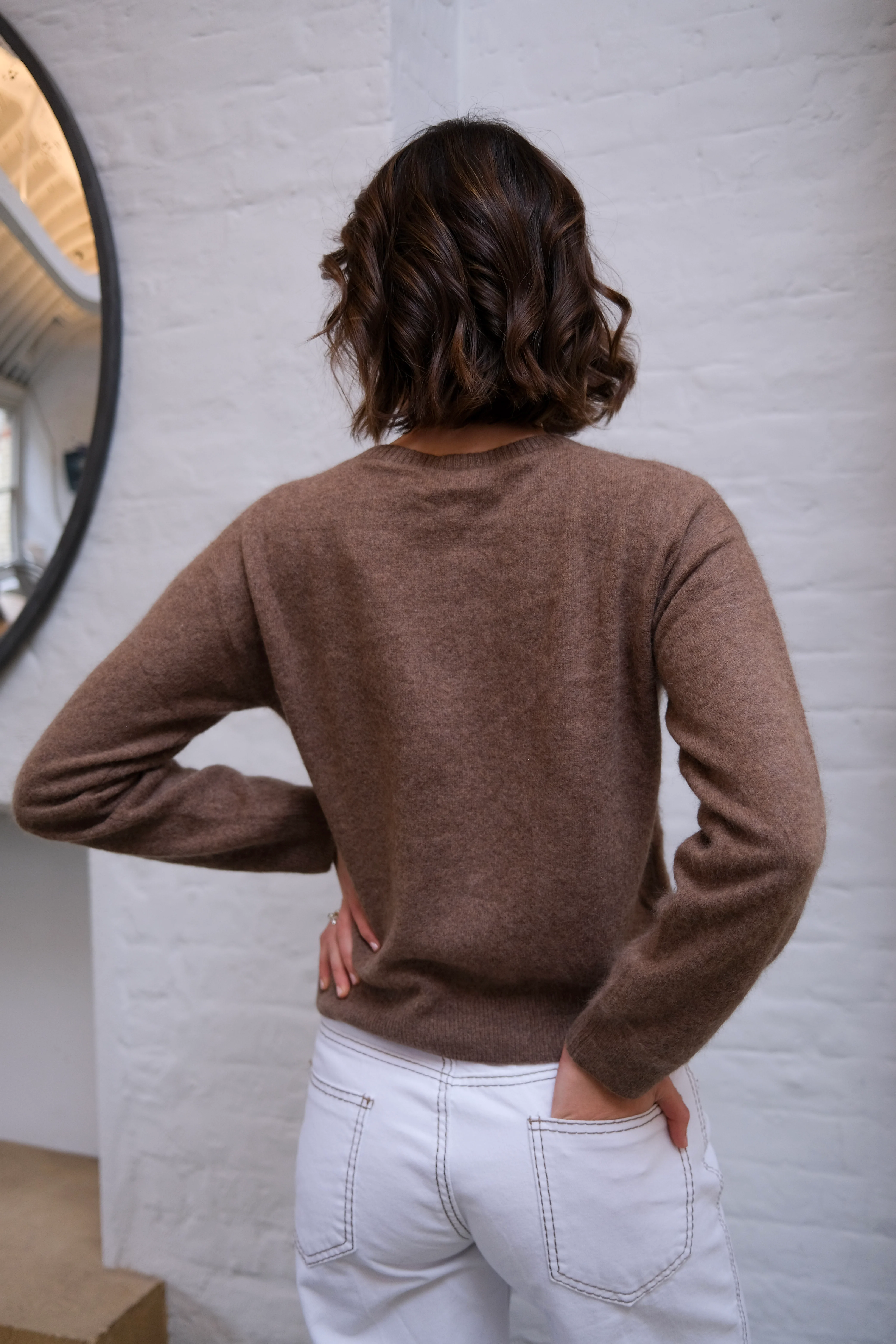 Isla Cardigan - Brown - Image 7