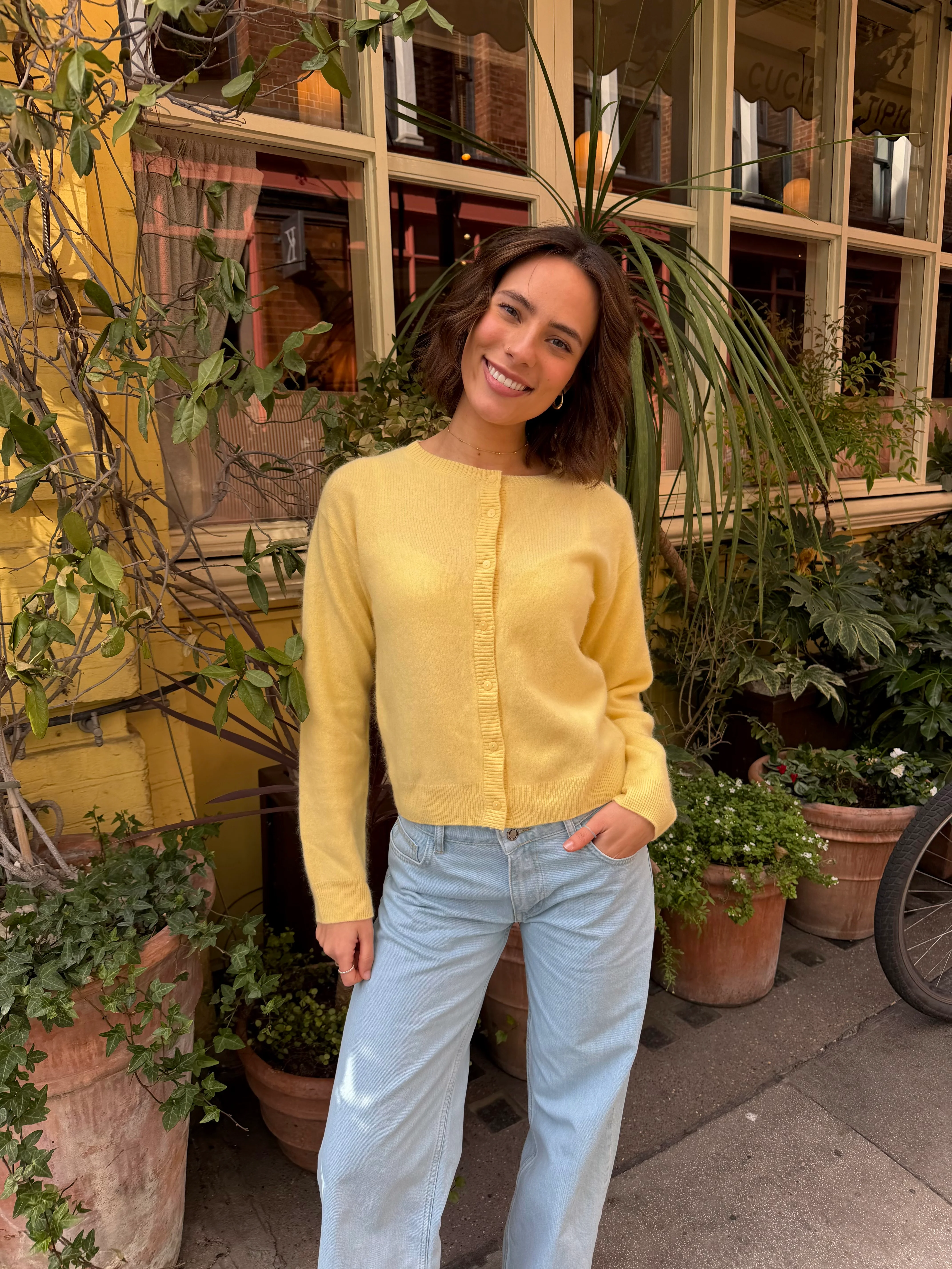 Isla Cardigan - Butter - Image 3