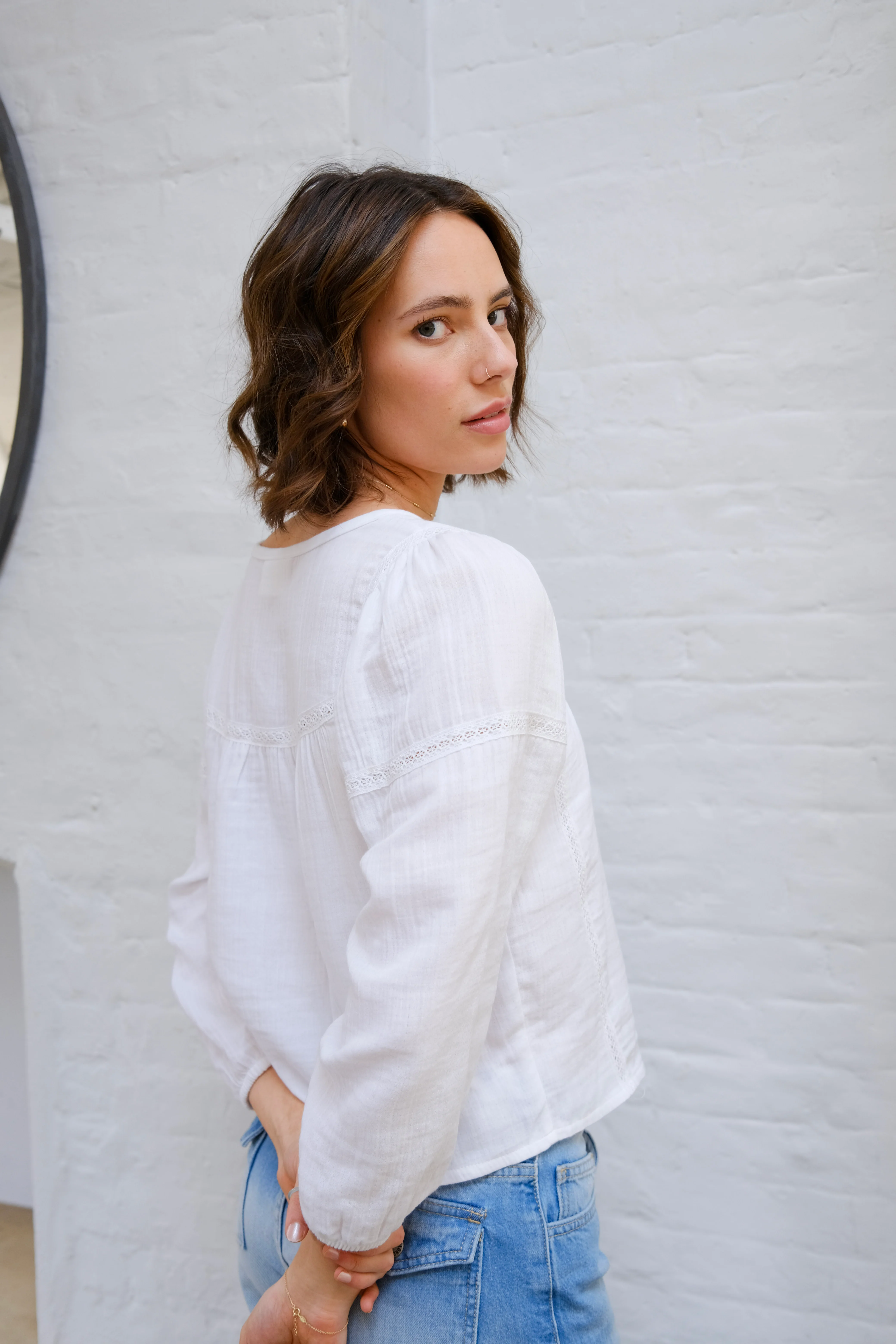 Lara Top - White - Image 10