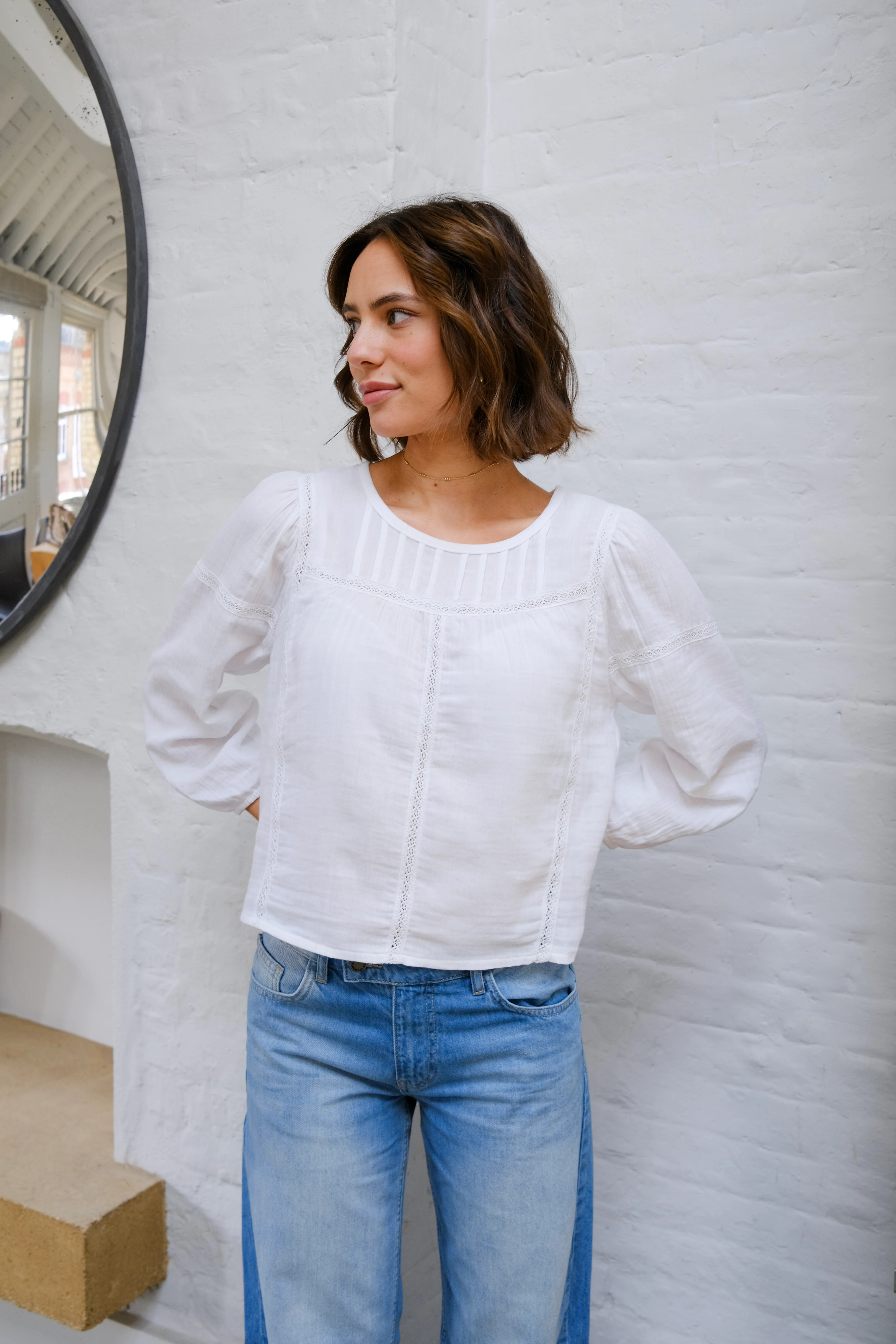 Lara Top - White - Image 6