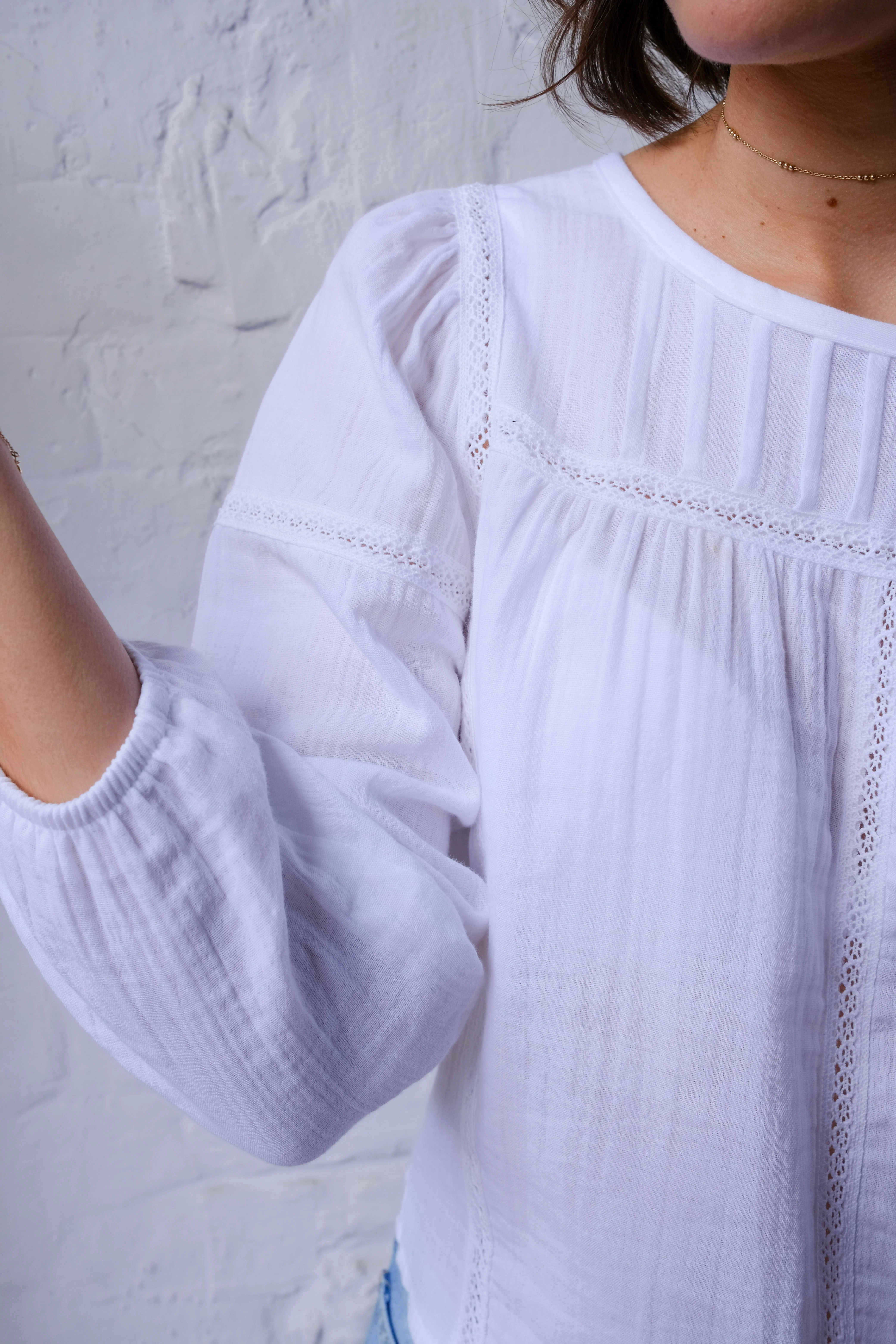 Lara Top - White - Image 8
