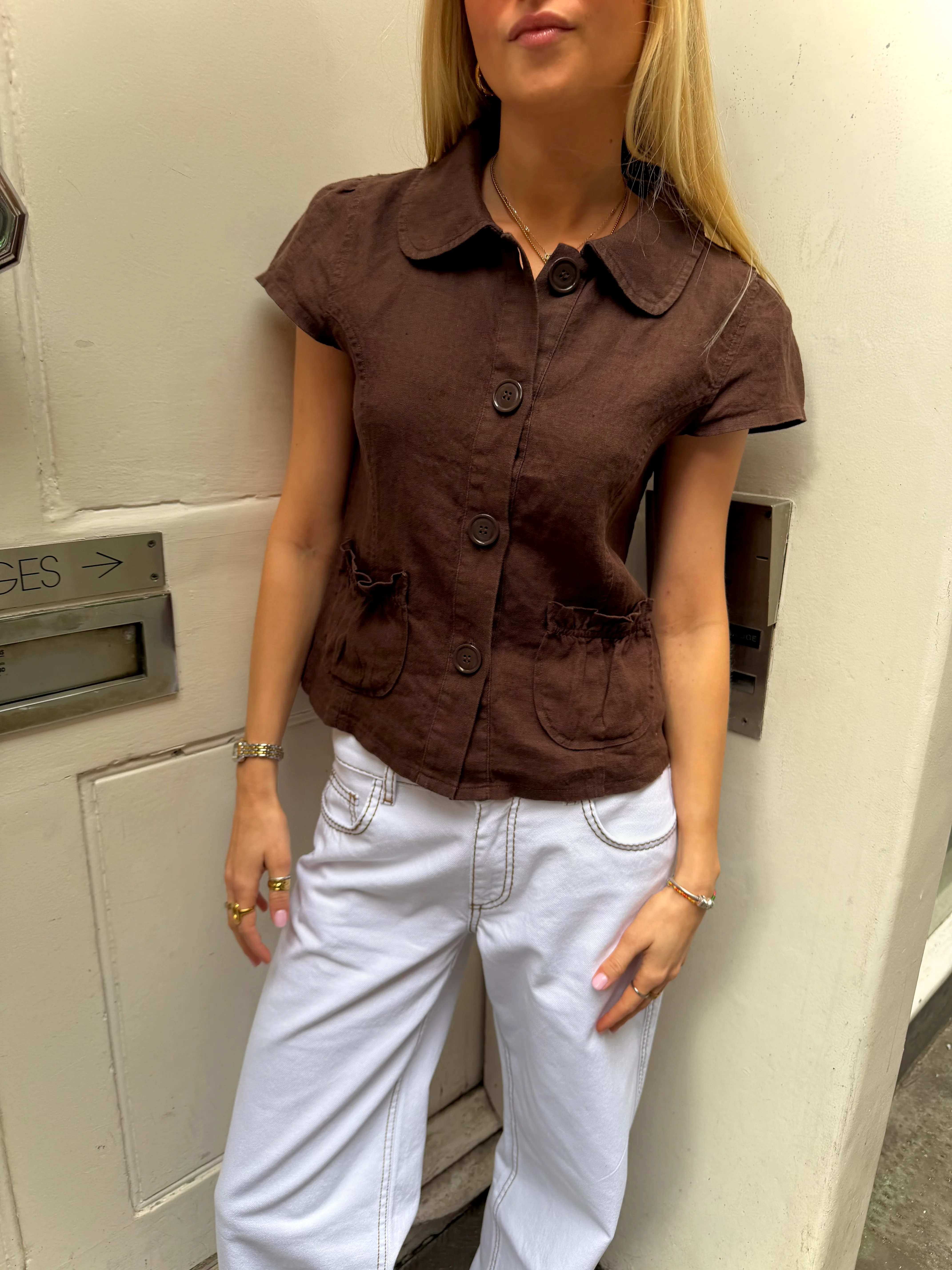Margot Top - Brown
