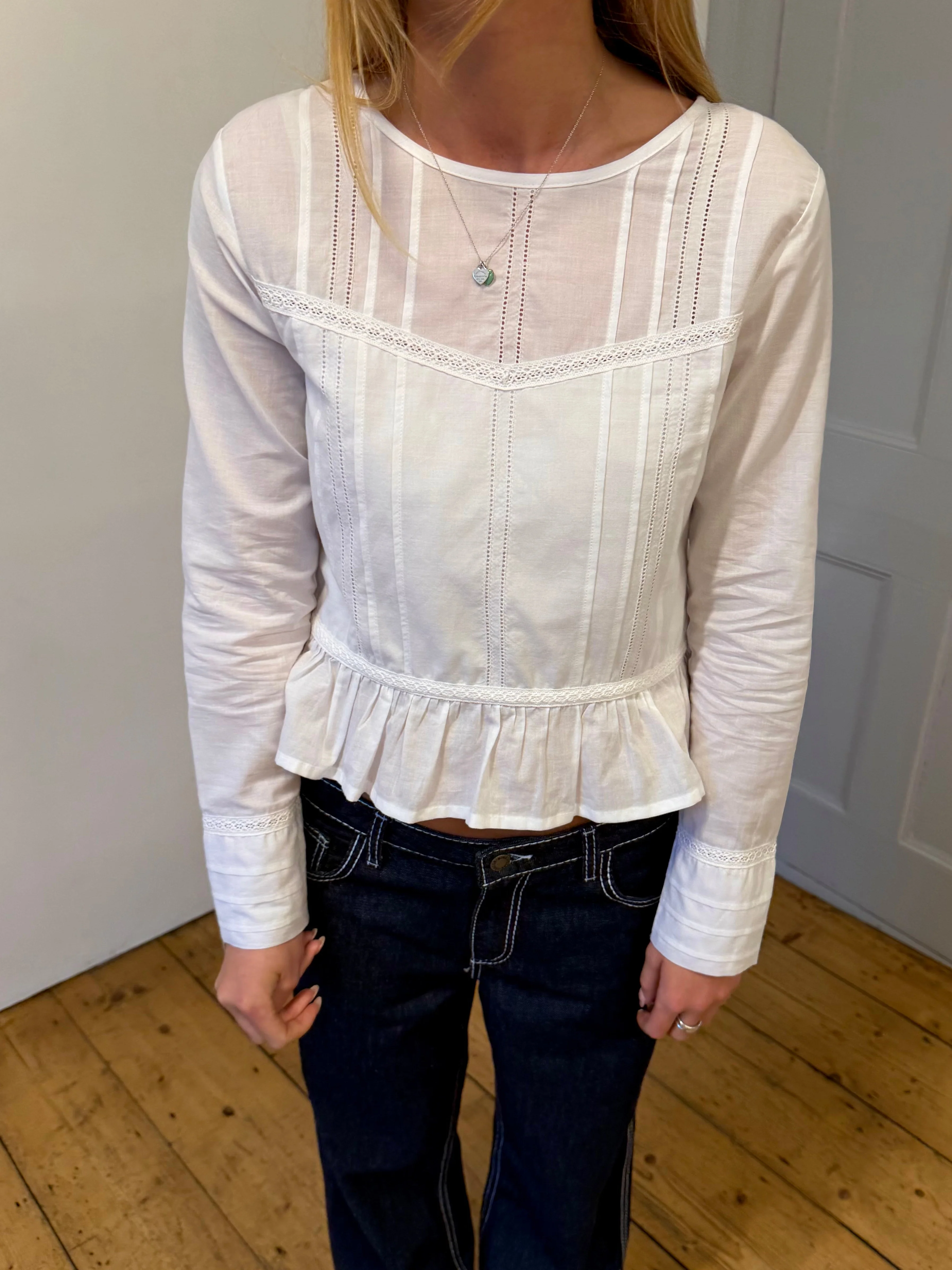 Mina Blouse - White - Image 12