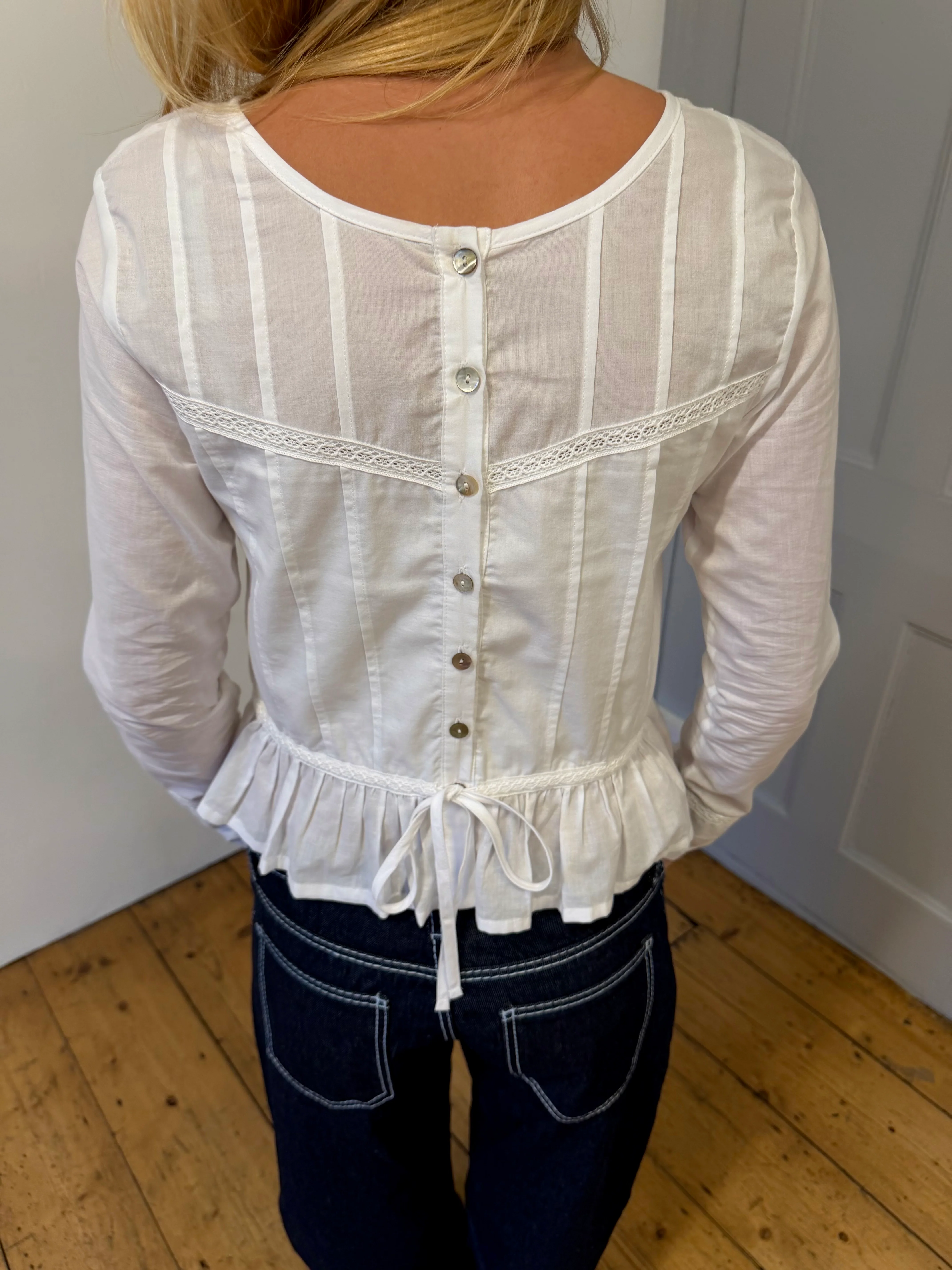 Mina Blouse - White - Image 13