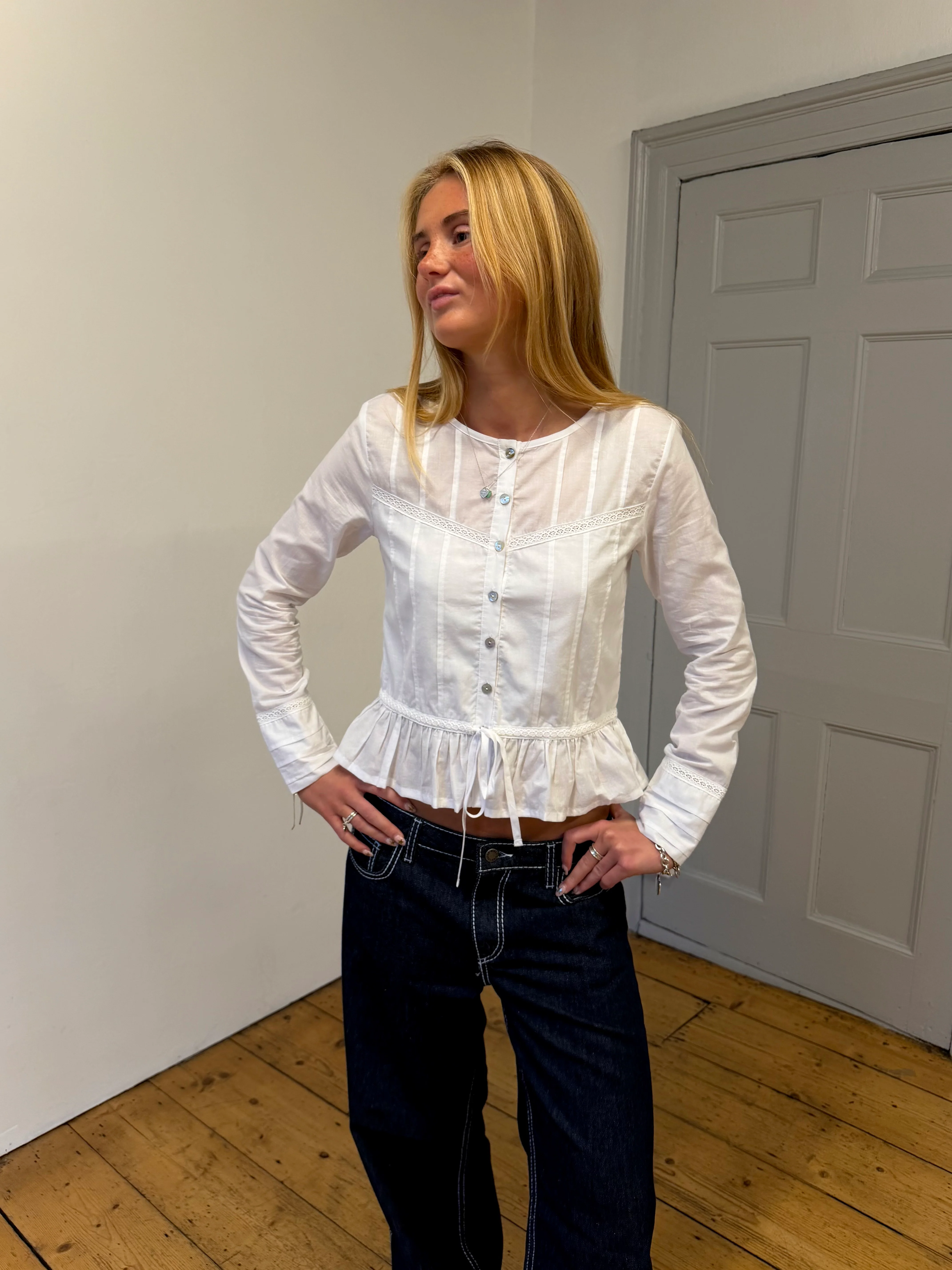 Mina Blouse - White - Image 14