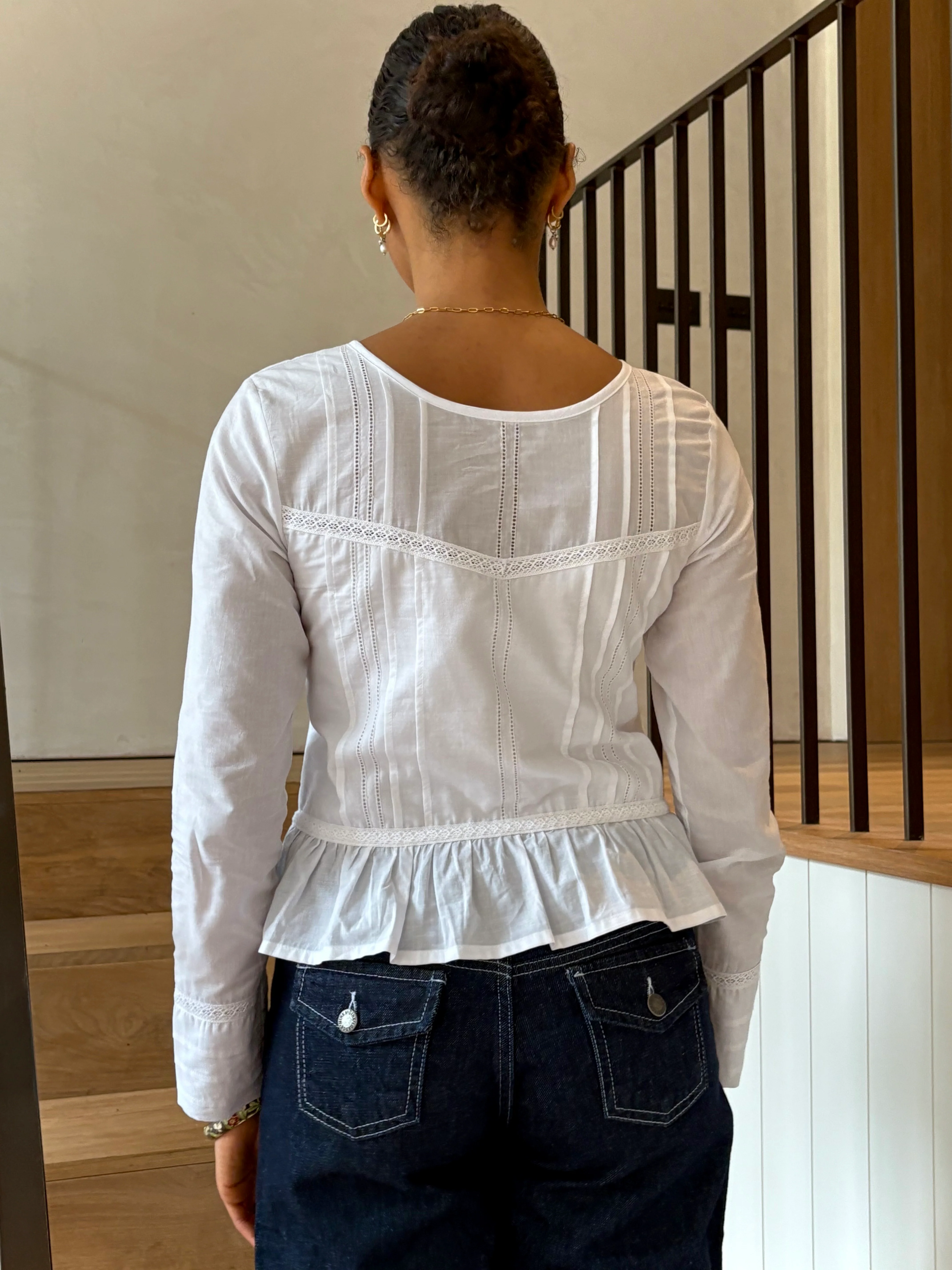 Mina Blouse - White - Image 16