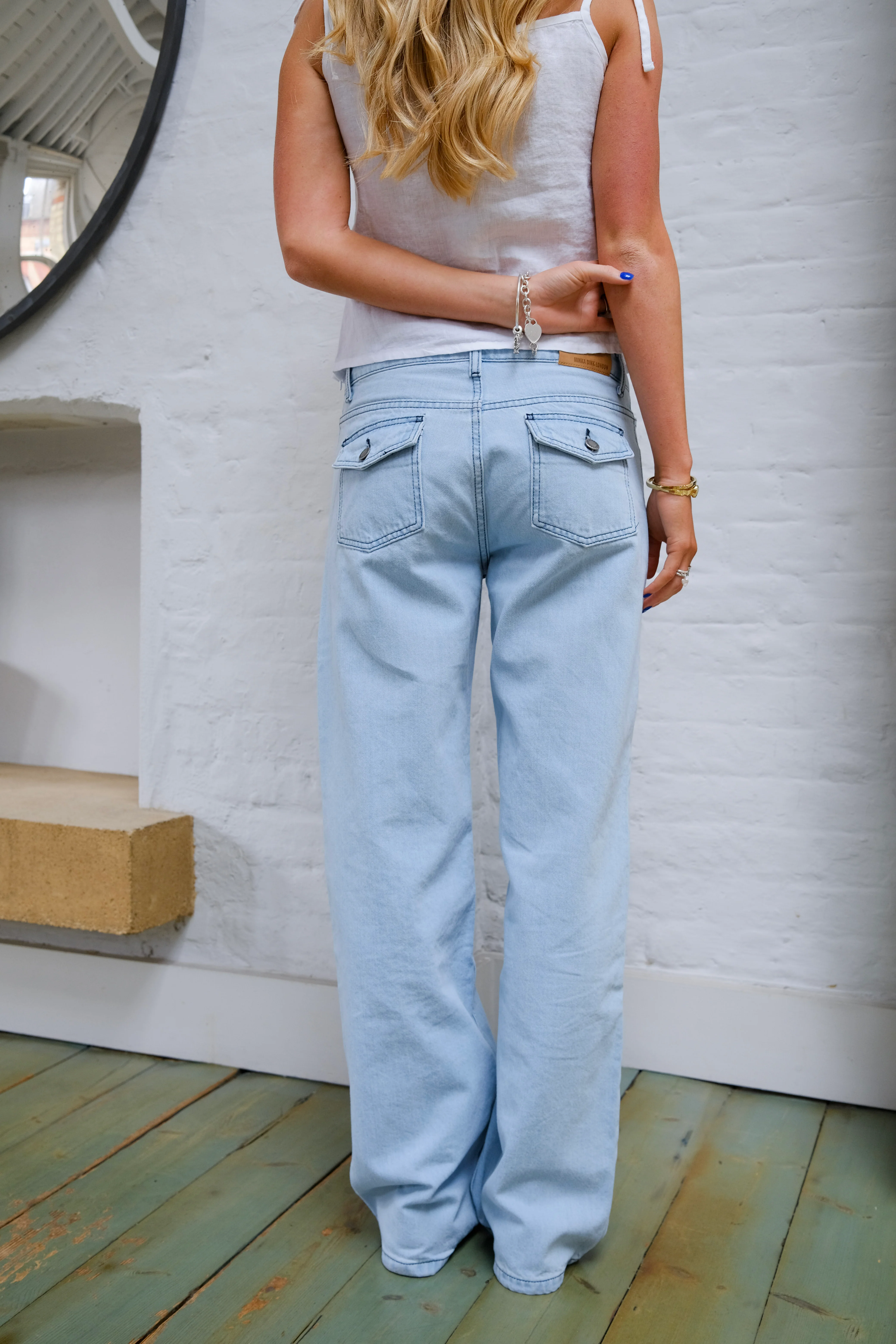 Nina Jeans - Light Wash - Image 7