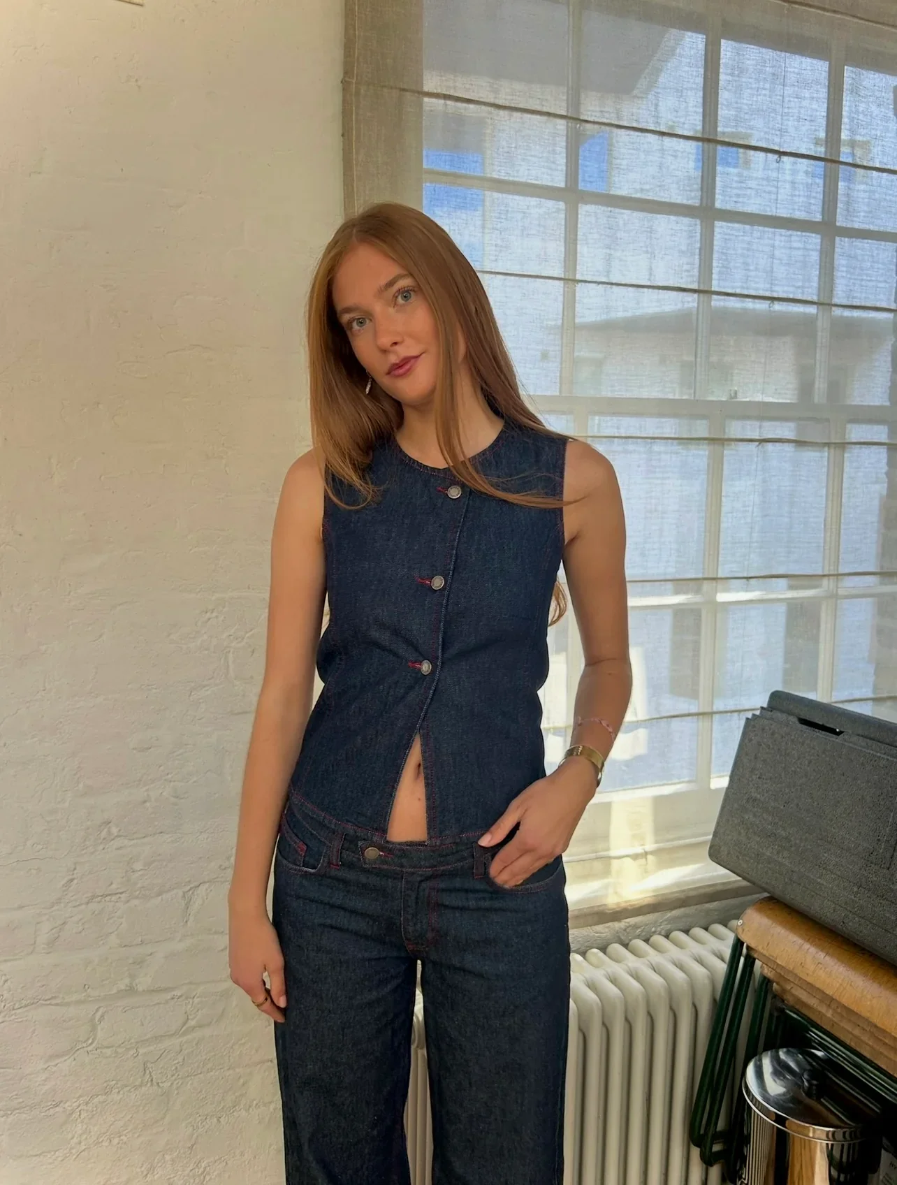 Nina Waistcoat & Jeans Co-Ord