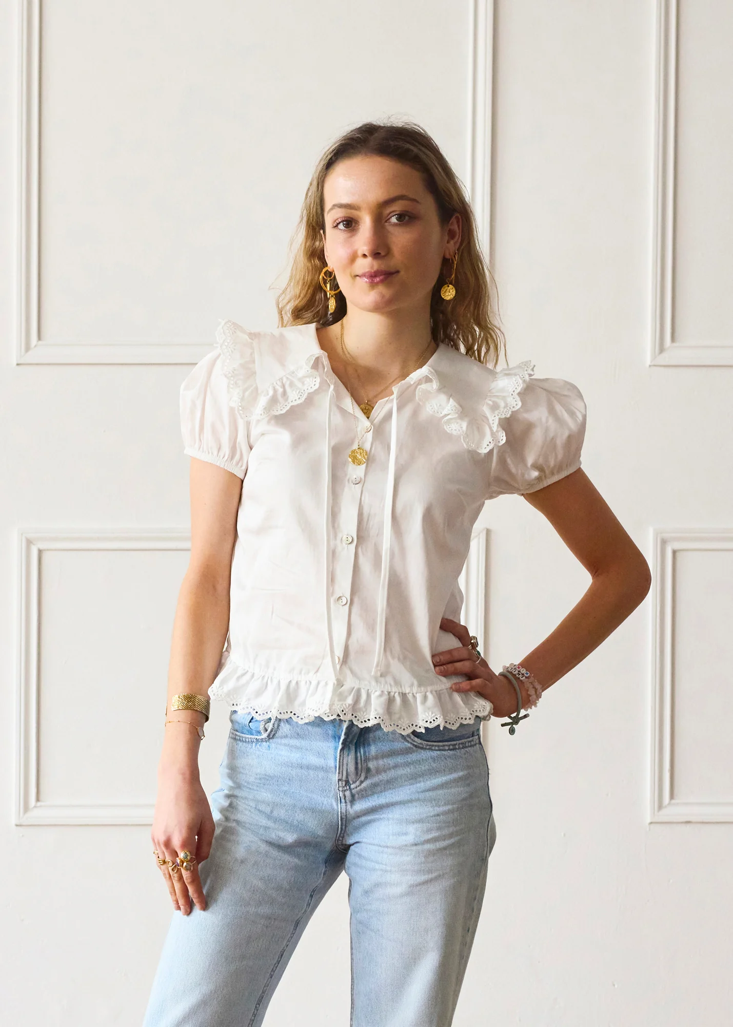 Billie Blouse - Short Sleeve - Image 3