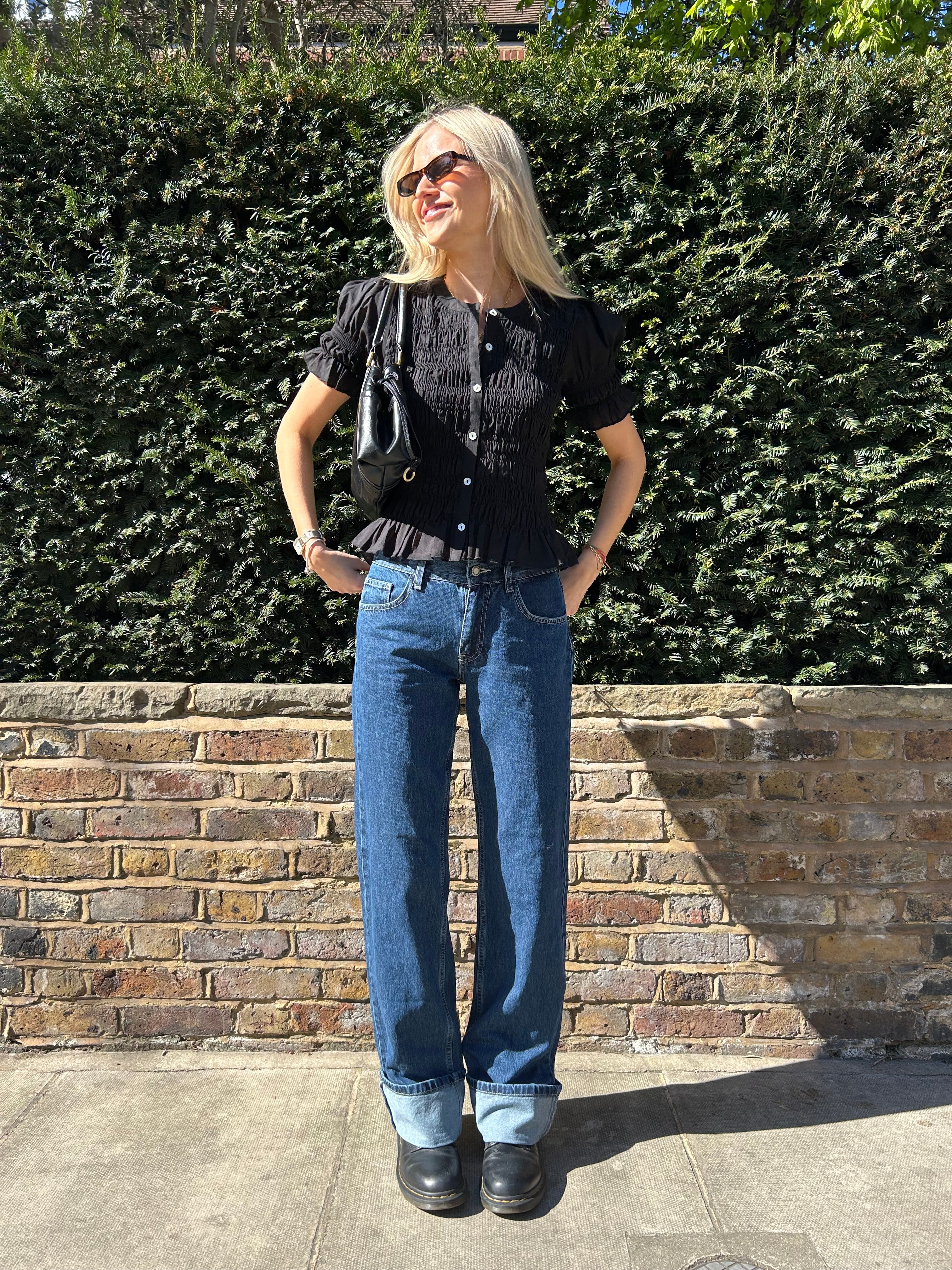 Cora Jeans - Dark Wash - Image 11