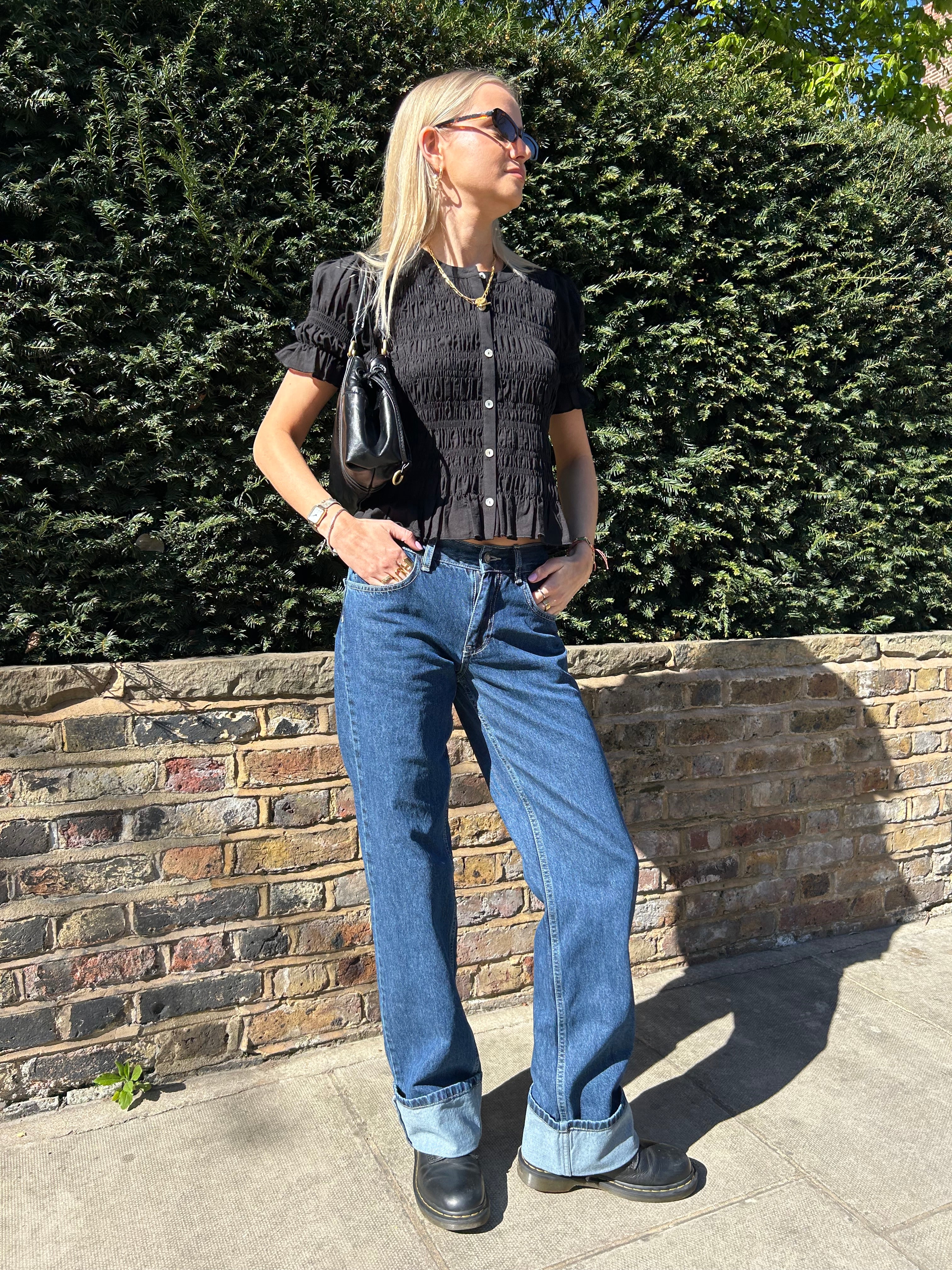 Cora Jeans - Dark Wash - Image 12