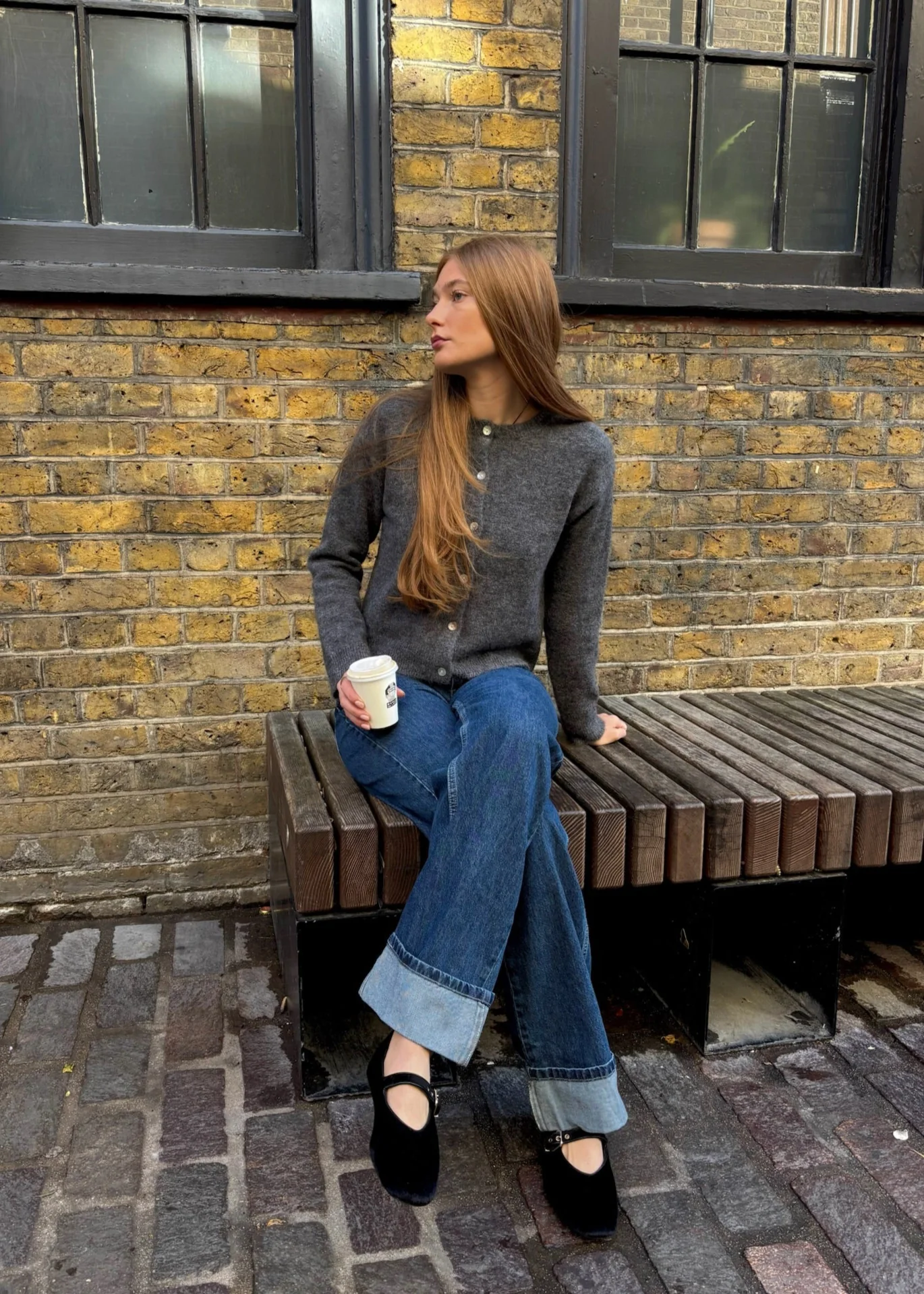 Cora Jeans - Dark Wash - Image 13