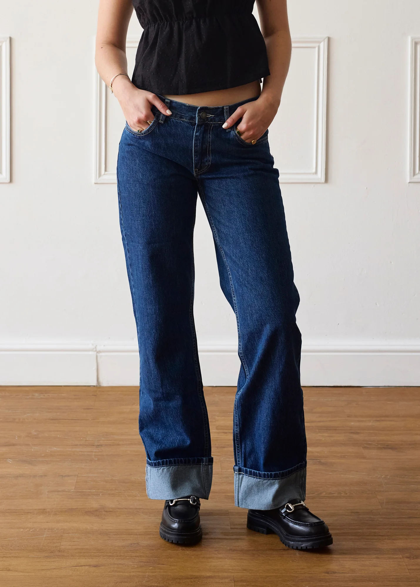 Cora Jeans - Dark Wash - Image 7