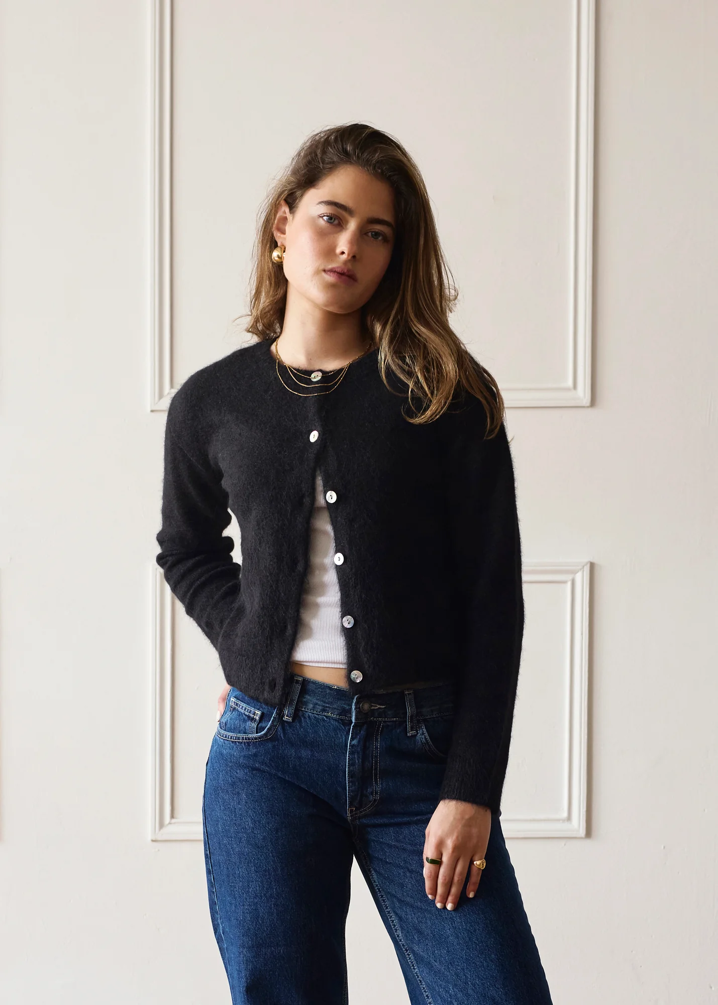Elsa Cardigan - Black - Image 5