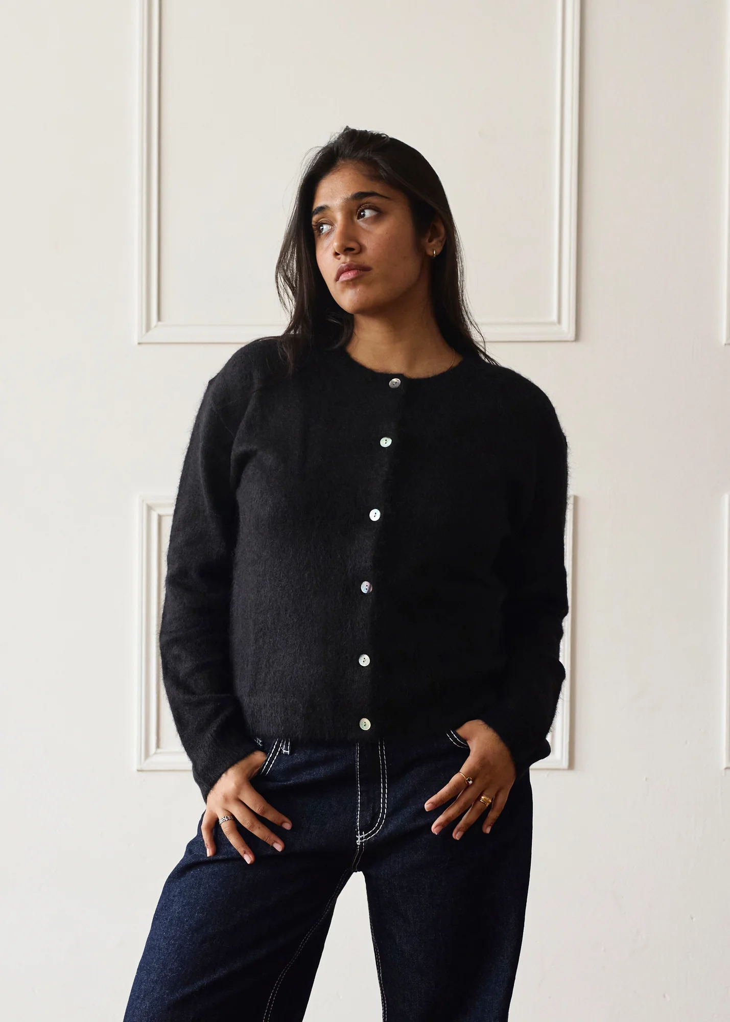 Elsa Cardigan - Black - Image 8