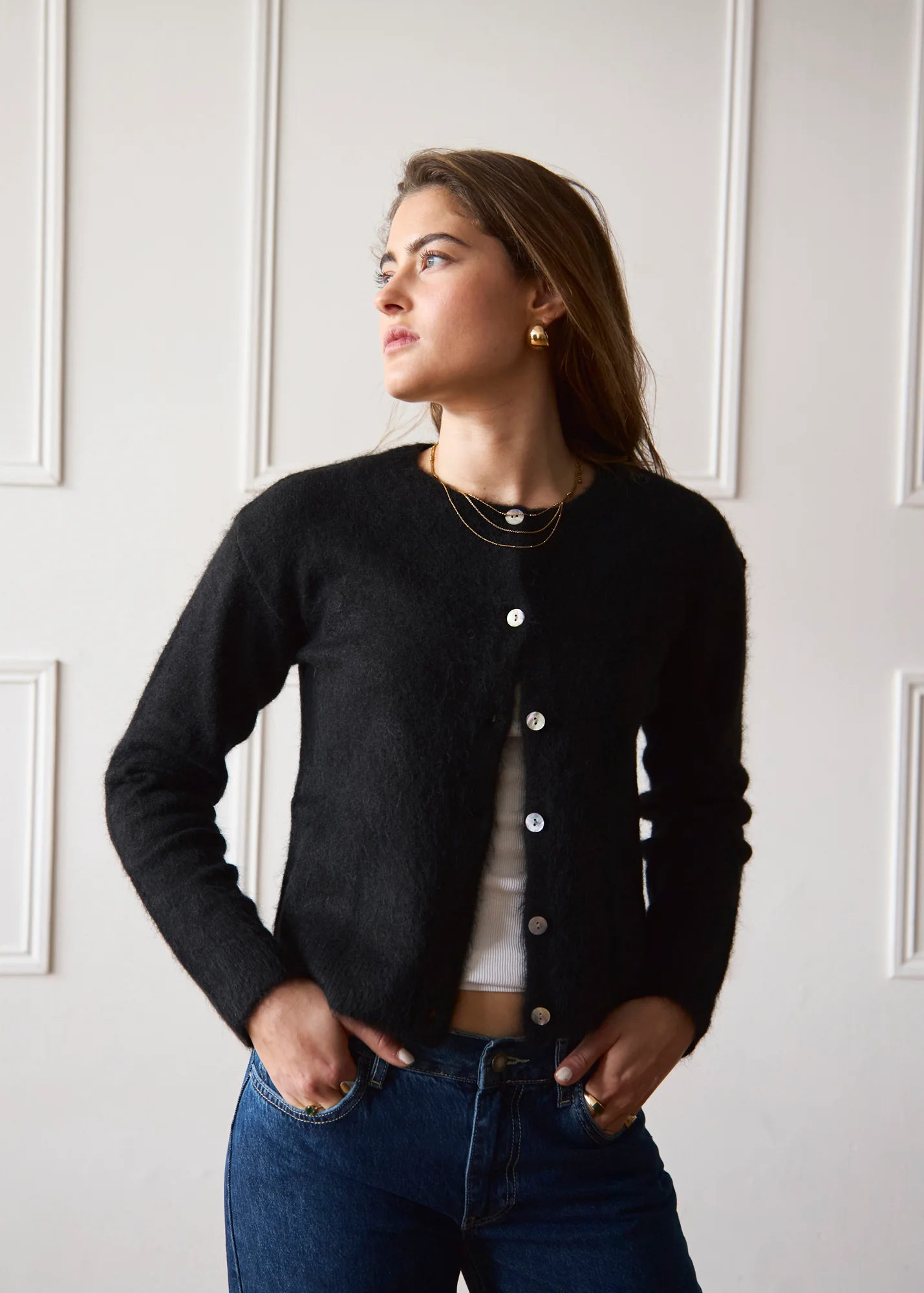 Elsa Cardigan - Black - Image 9