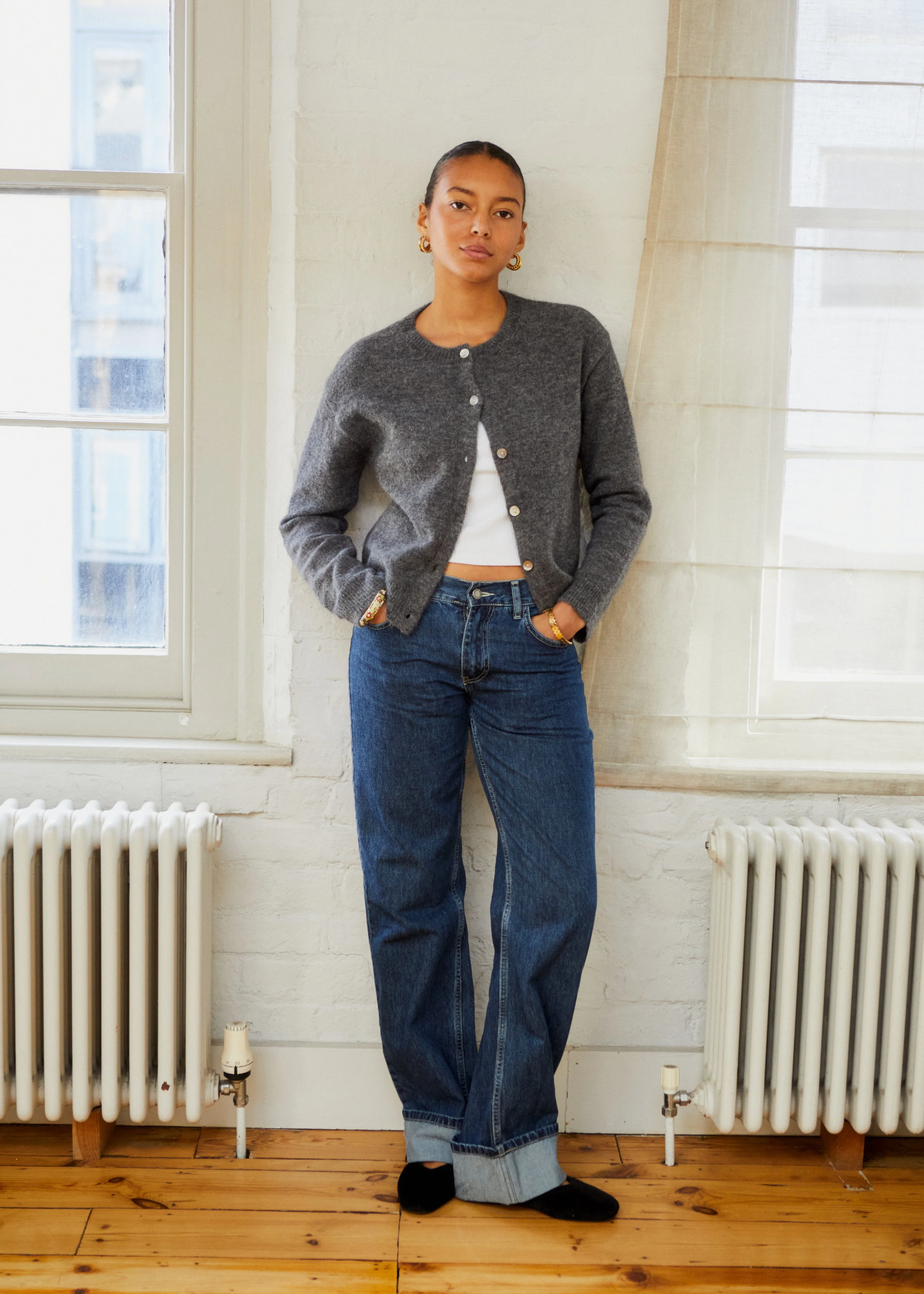 Elsa Cardigan - Dark Grey - Image 6