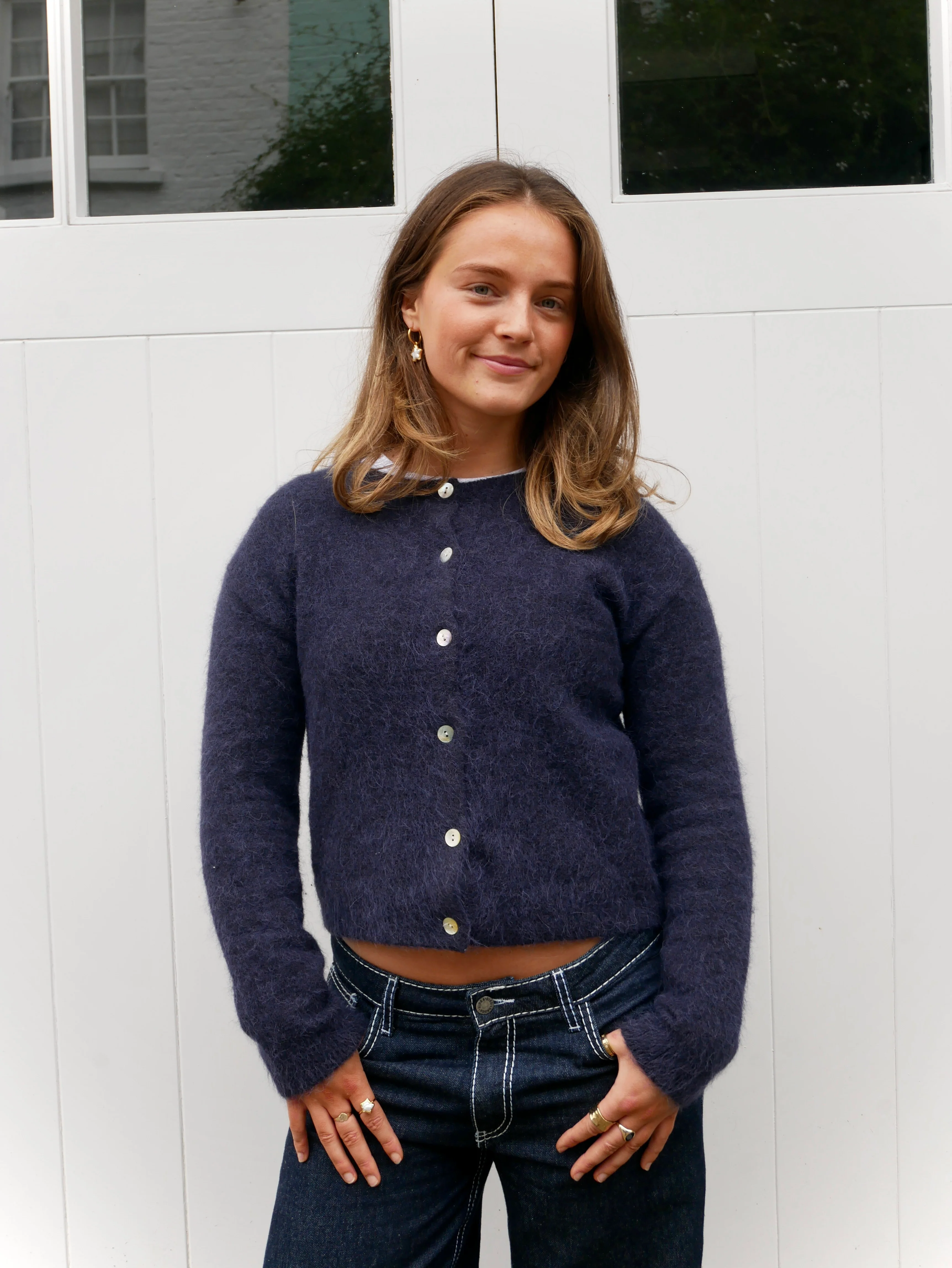 Elsa Cardigan - Navy - Image 9