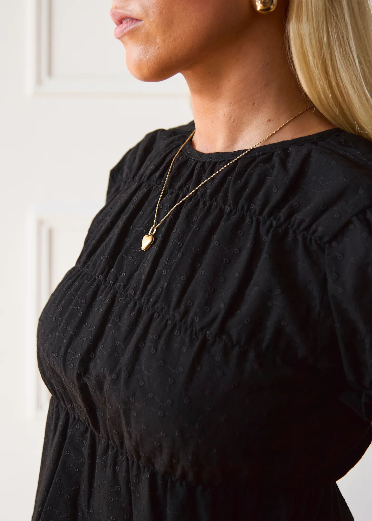 Etta Blouse - Black - Image 10