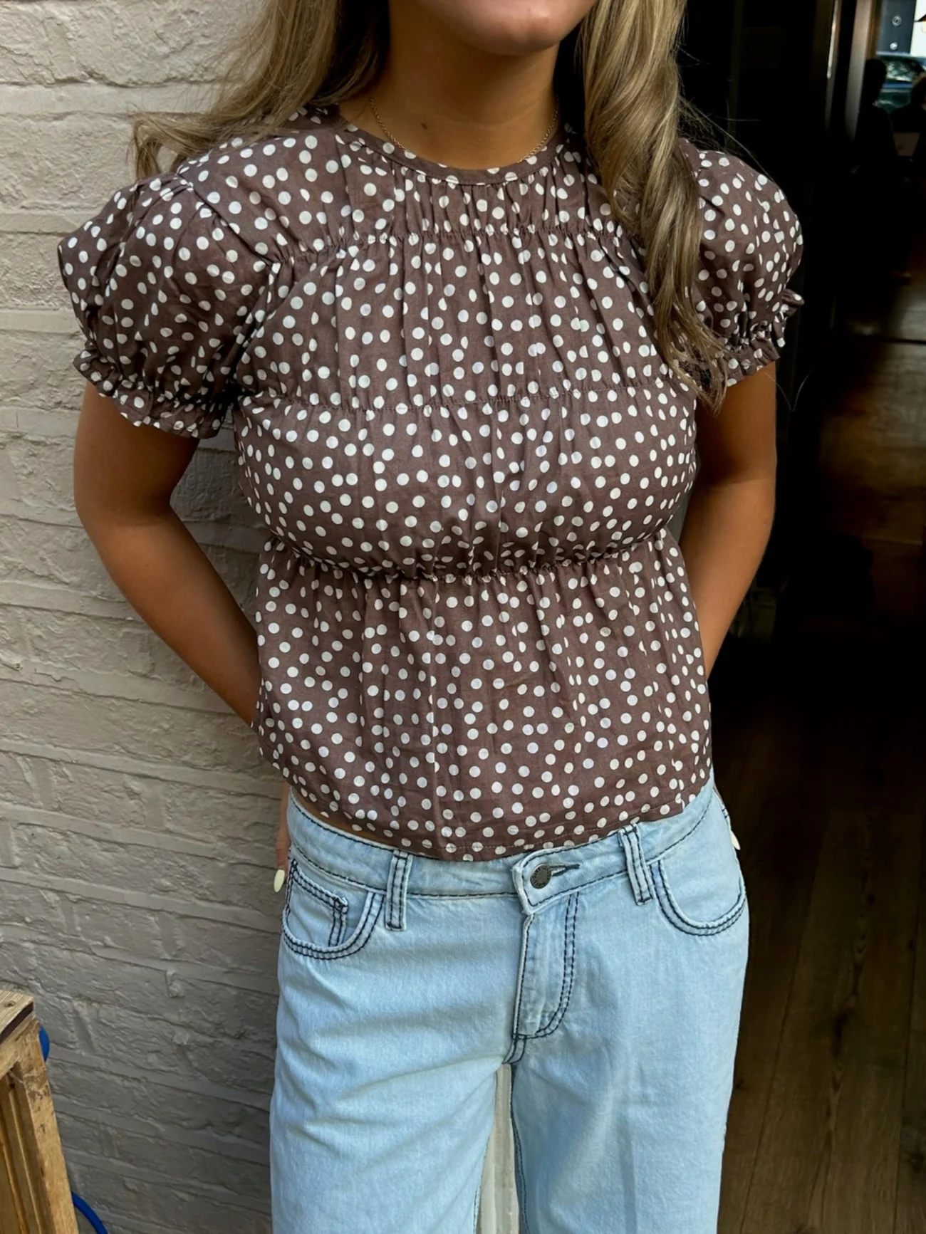Etta Blouse - Cocoa - Image 6