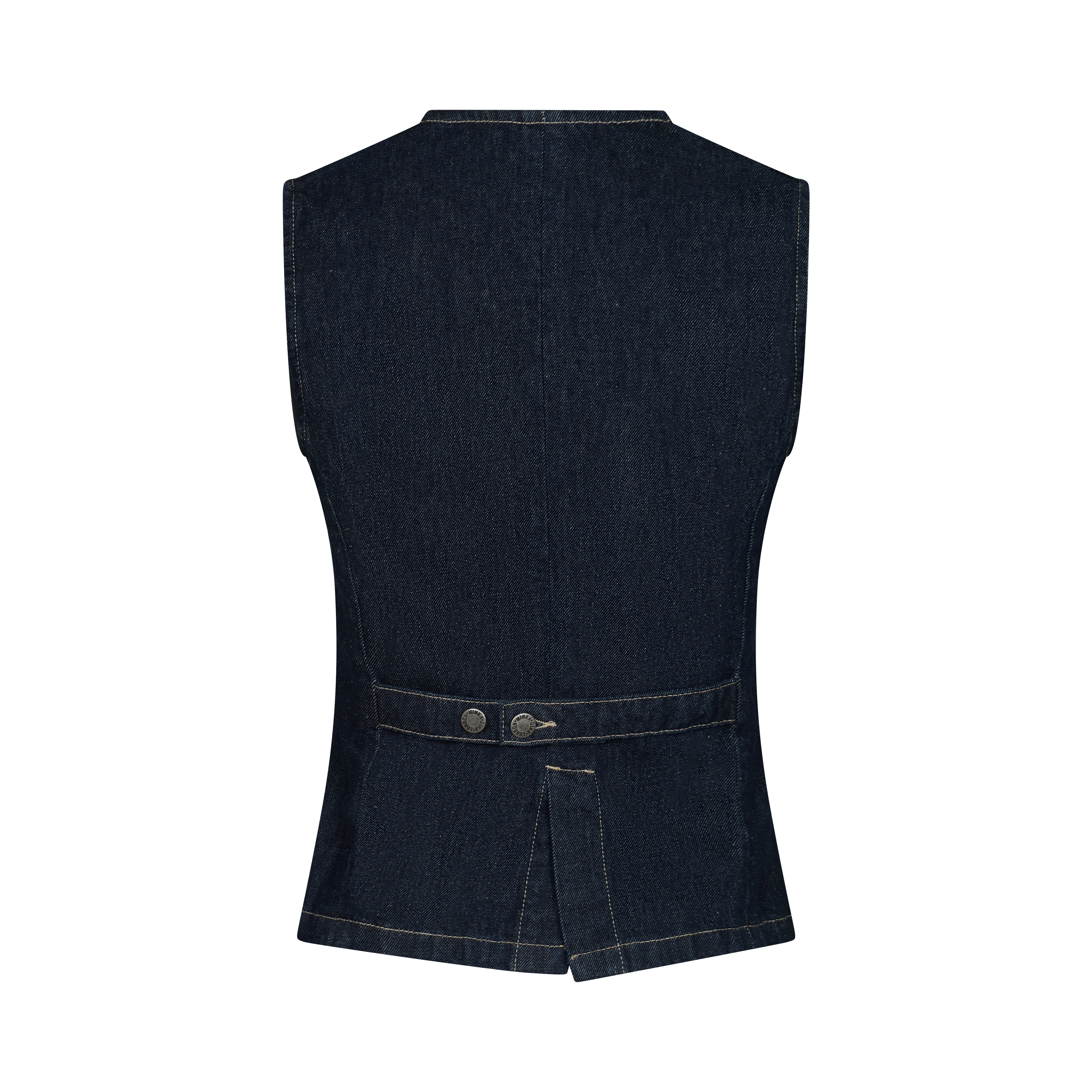 Hani Waistcoat - Dark Wash - Image 14