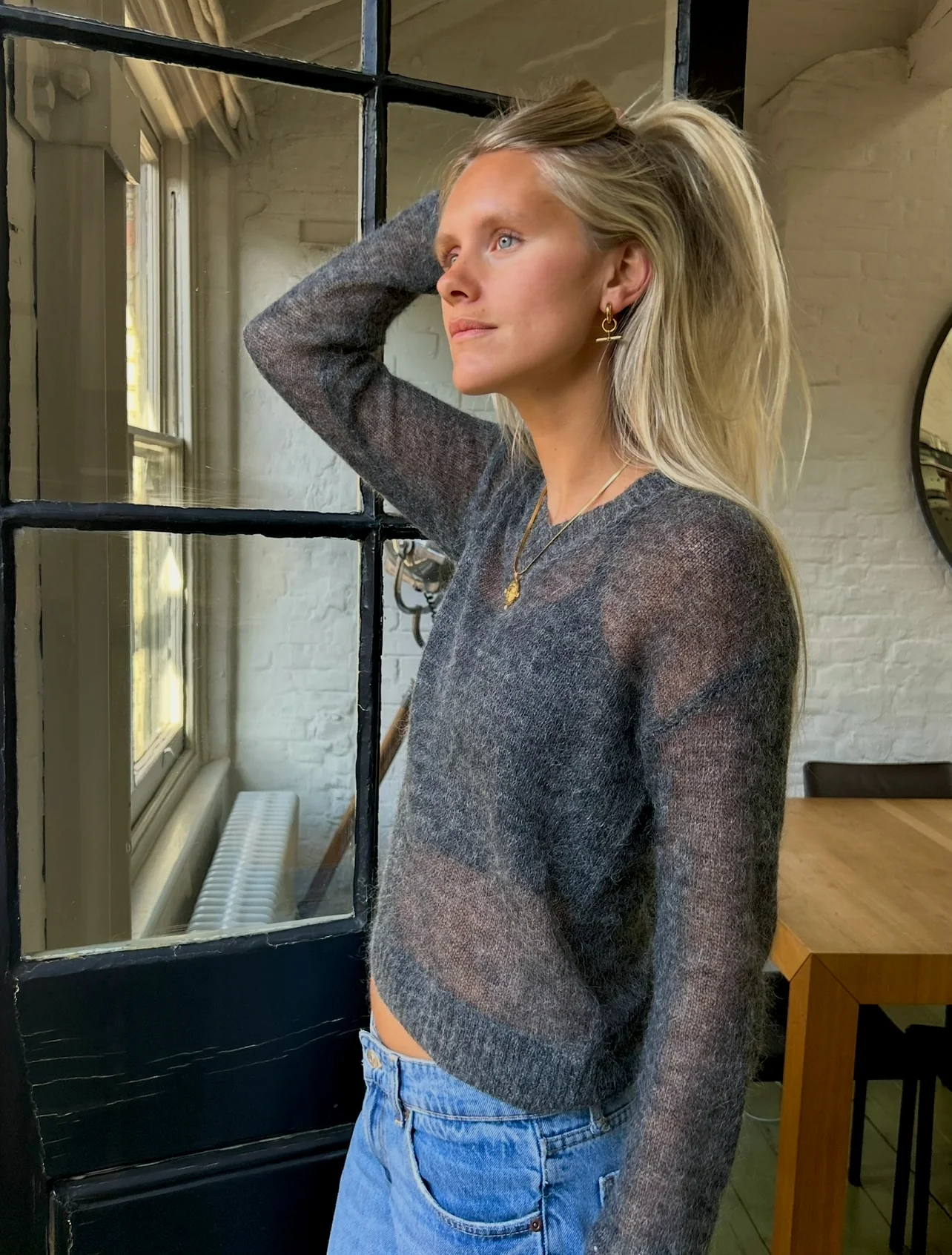 Leni Jumper - Dark Grey - Image 10