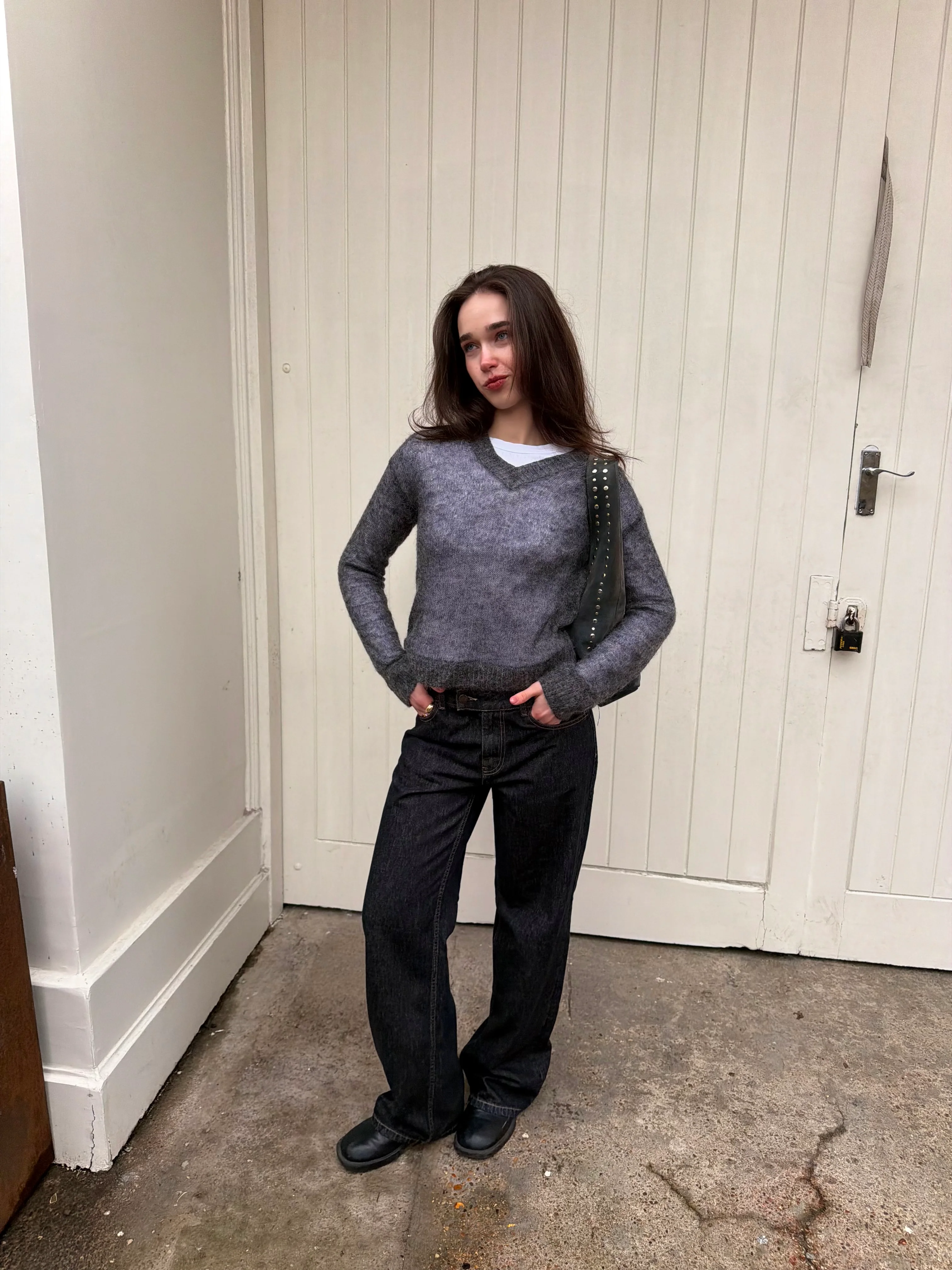 Leni Jumper - Dark Grey - Image 5
