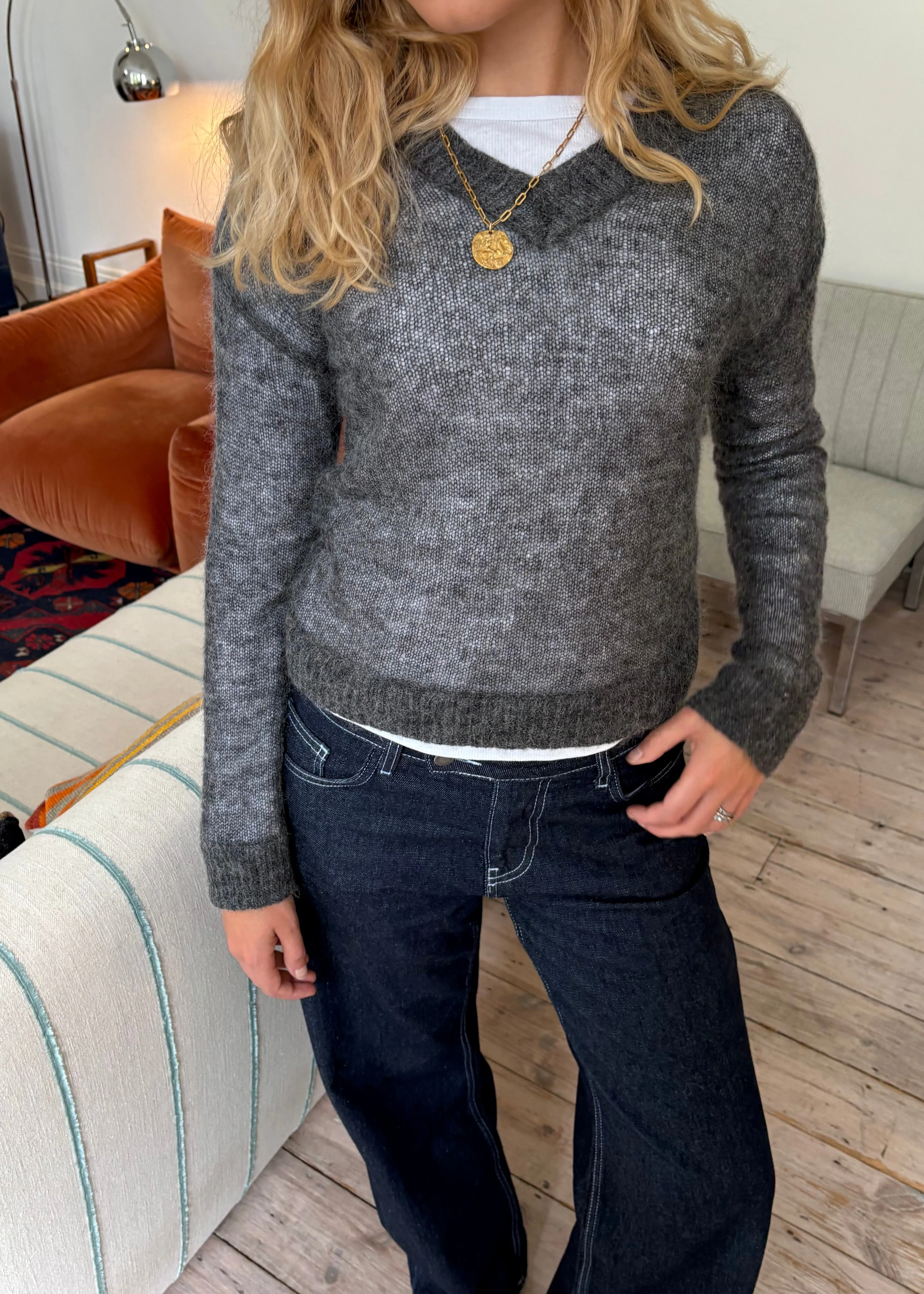Leni Jumper - Dark Grey - Image 6