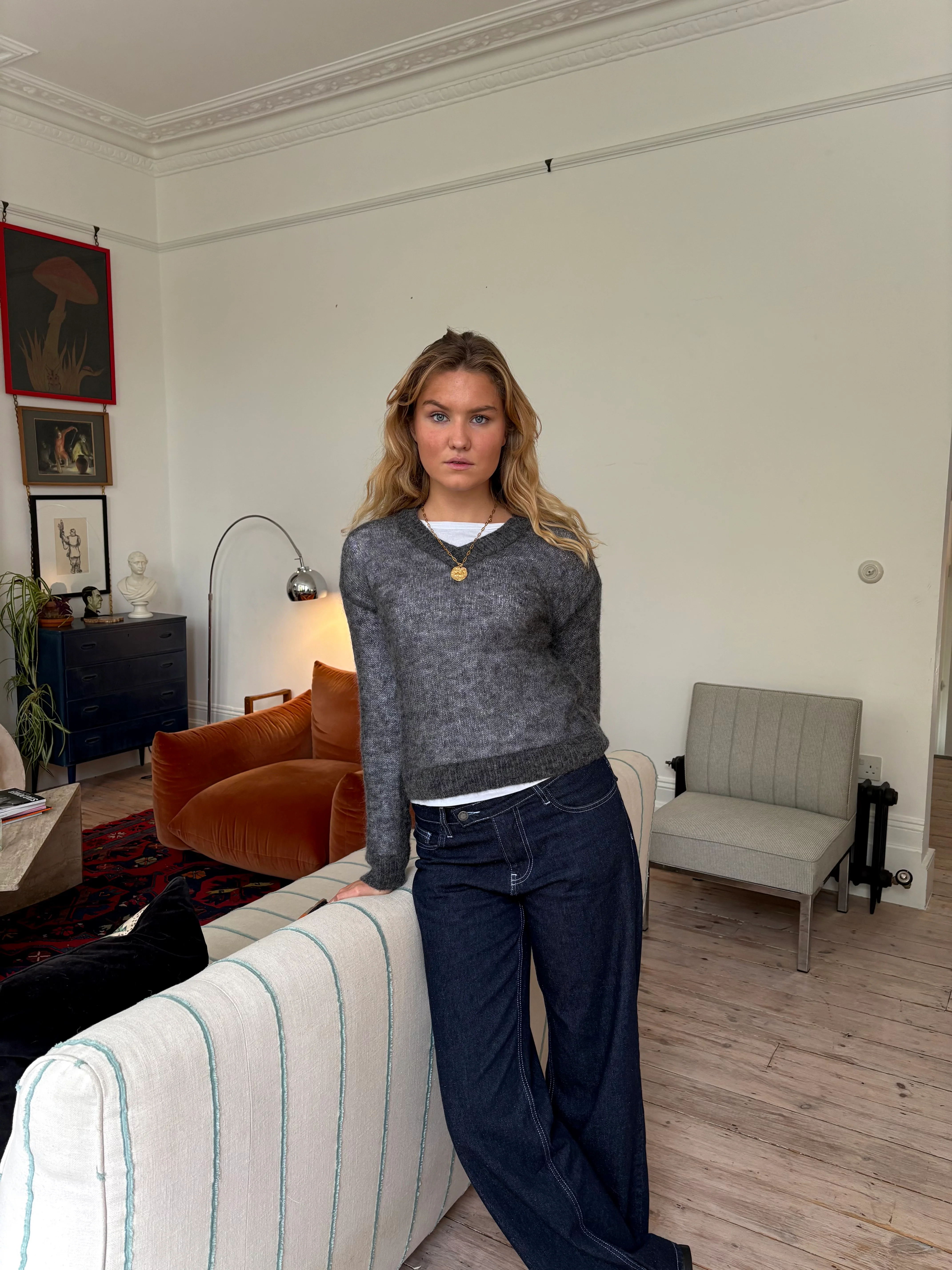 Leni Jumper - Dark Grey - Image 8