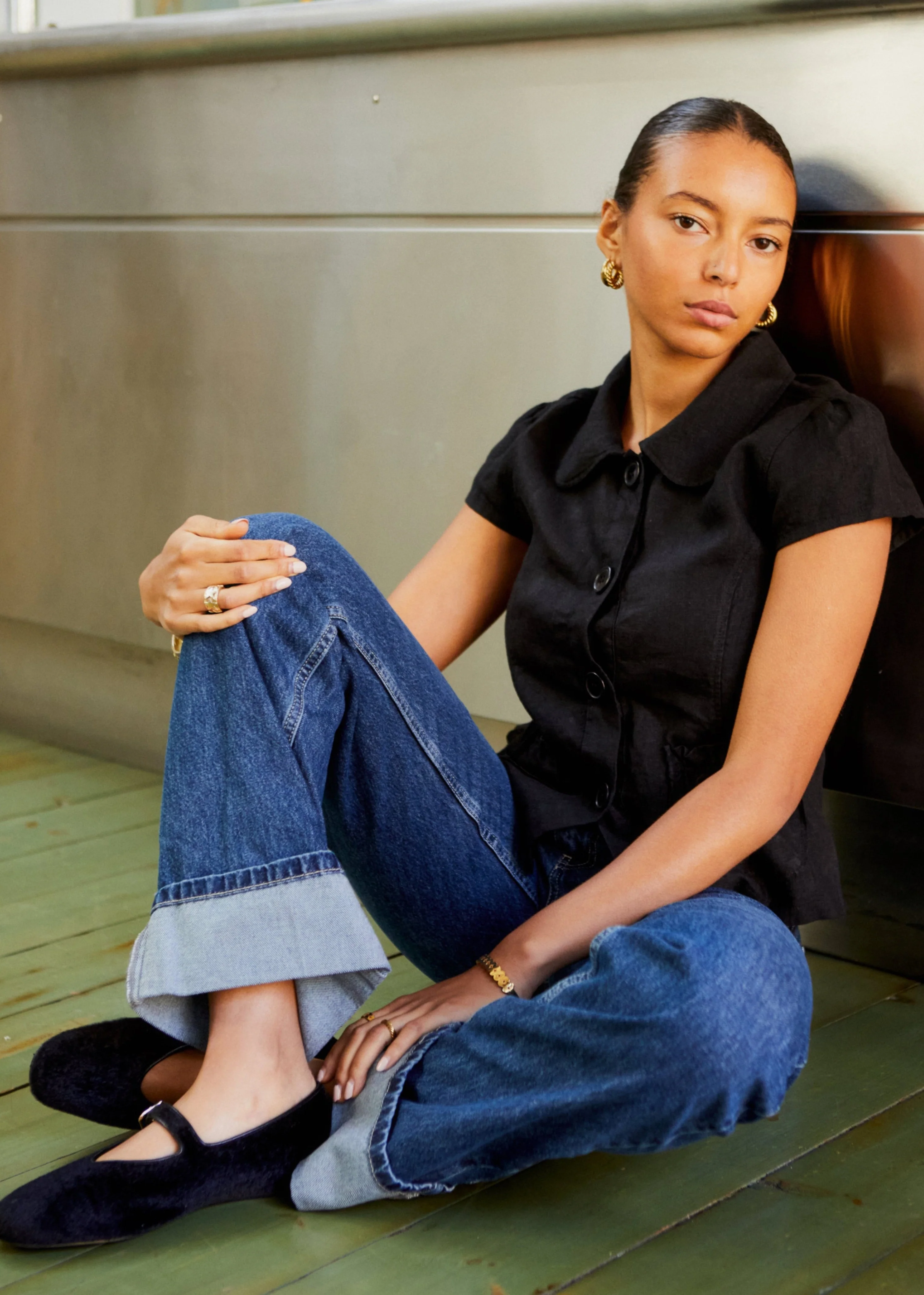 Margot Top - Black - Image 6