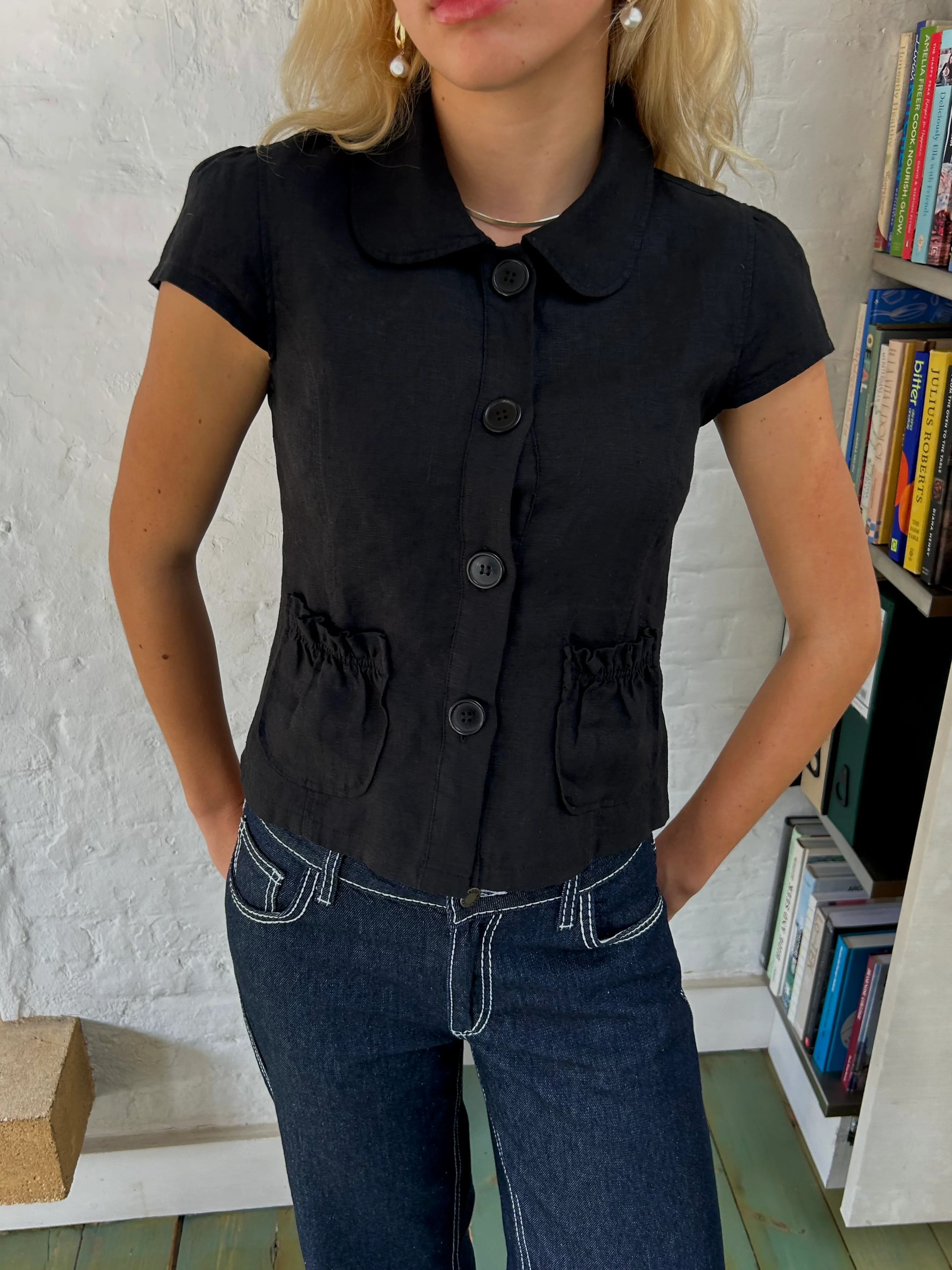Margot Top - Black - Image 8