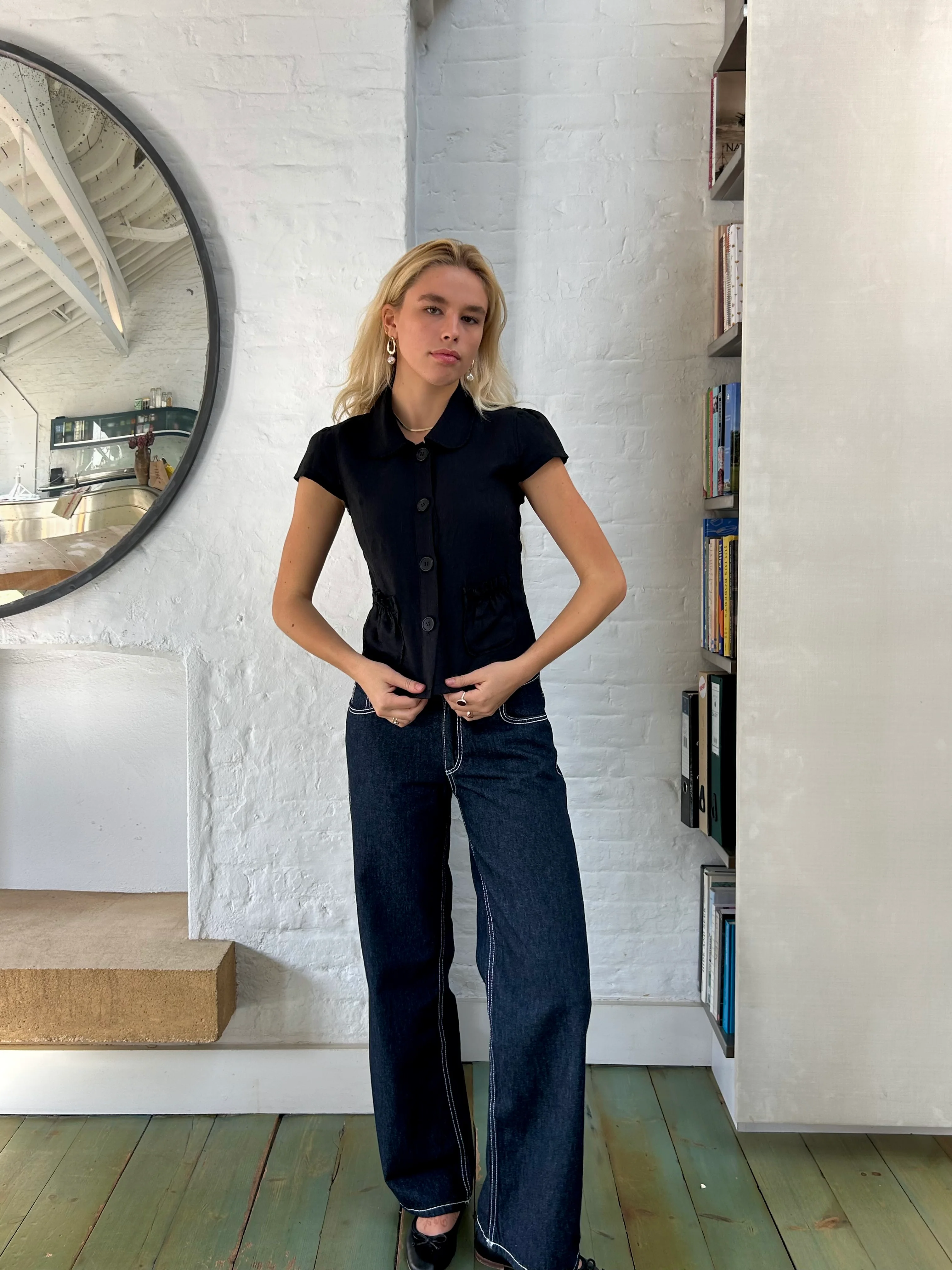 Margot Top - Black - Image 9