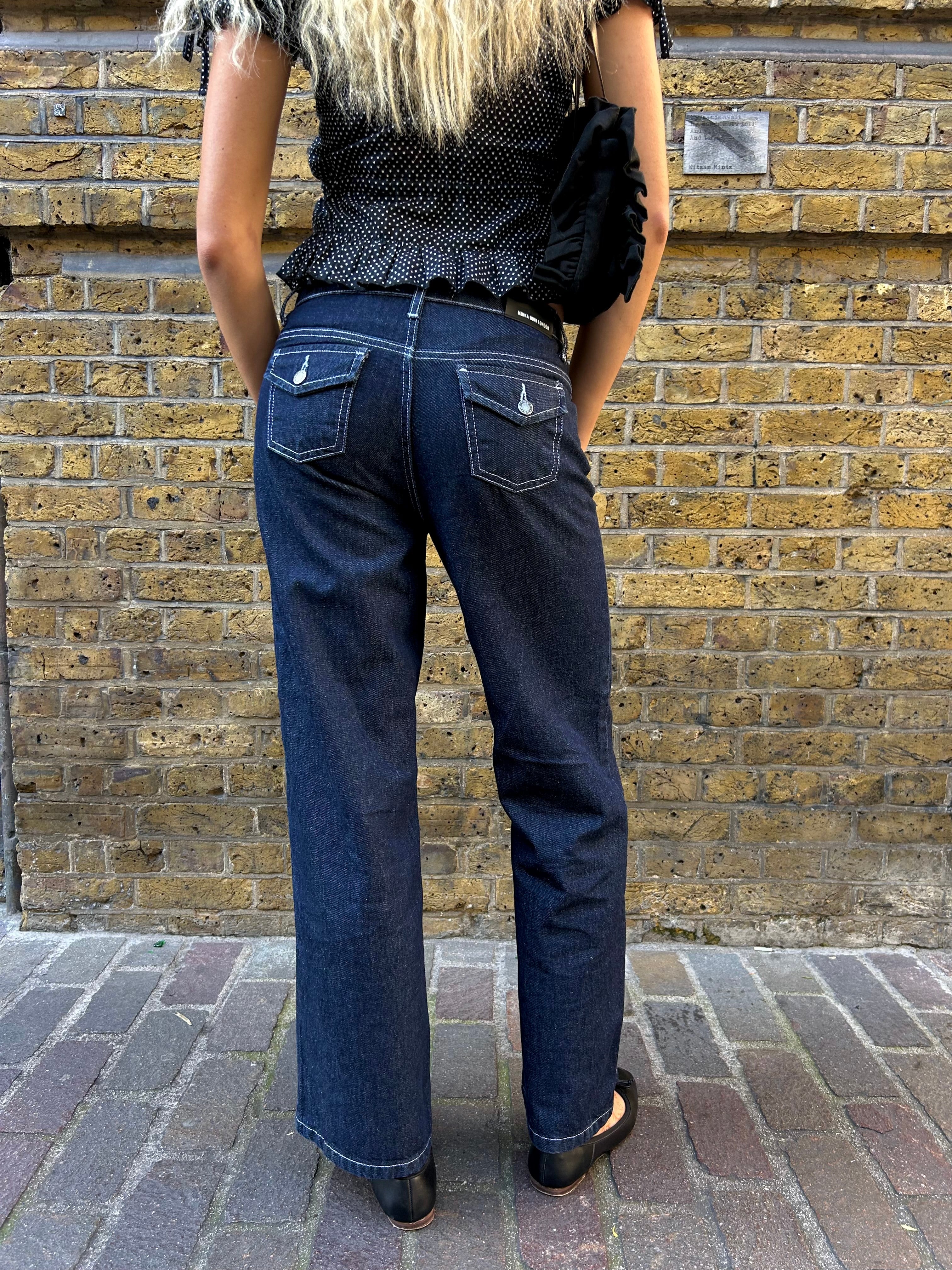 Nina Jeans - Indigo & White - Image 4