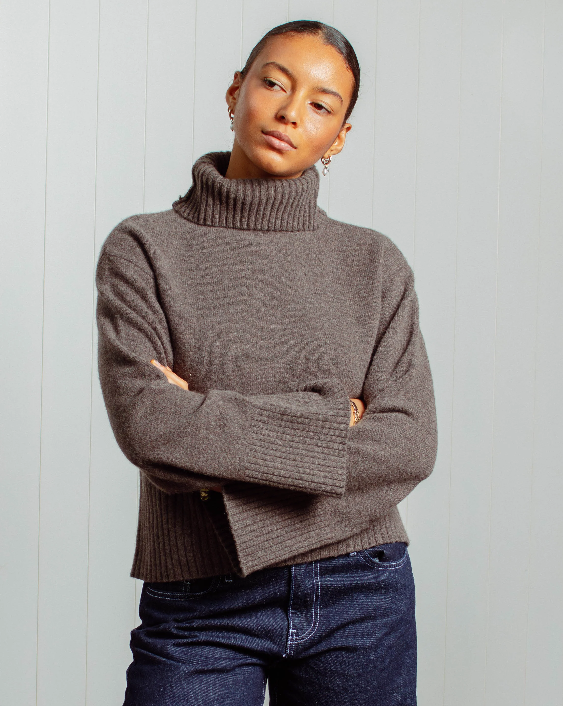 Thea Jumper - Brown - Image 5